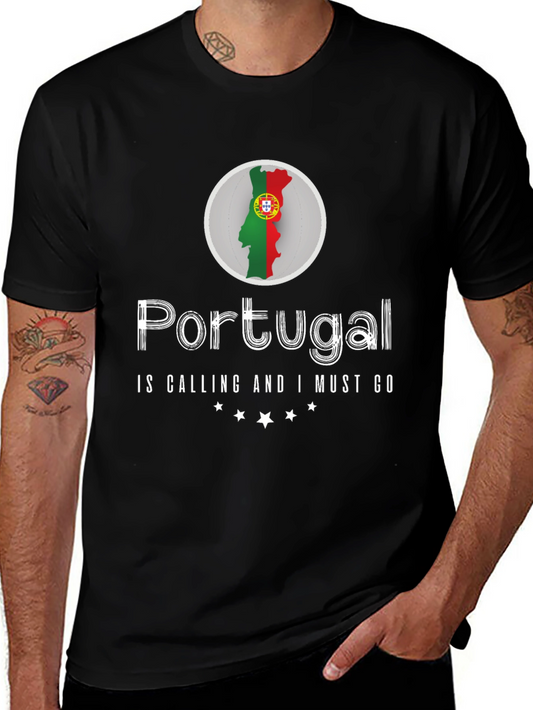 Portugal Calling T-Shirt - Travel Souvenir Tee
