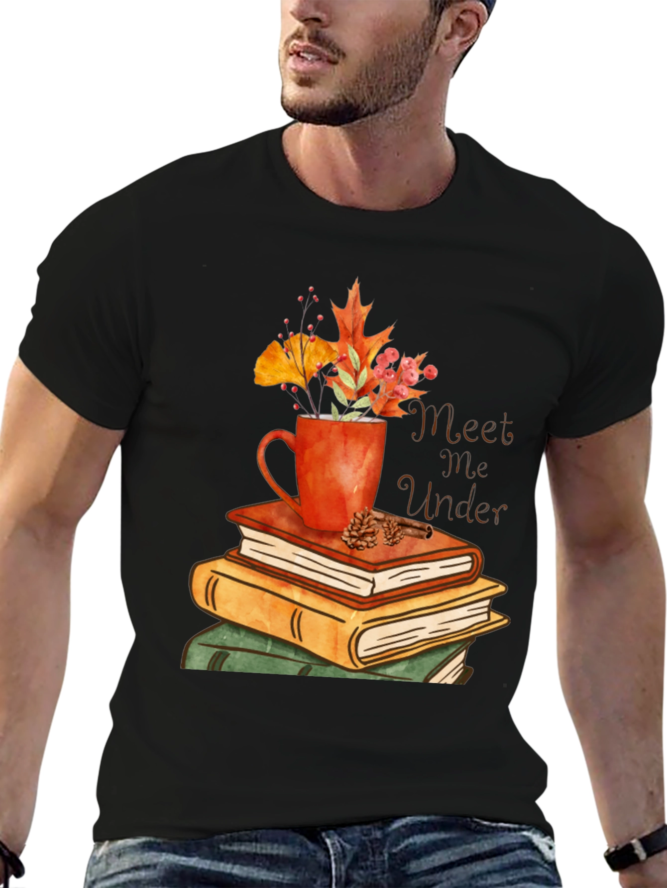 Autumn Book Lover T-Shirt