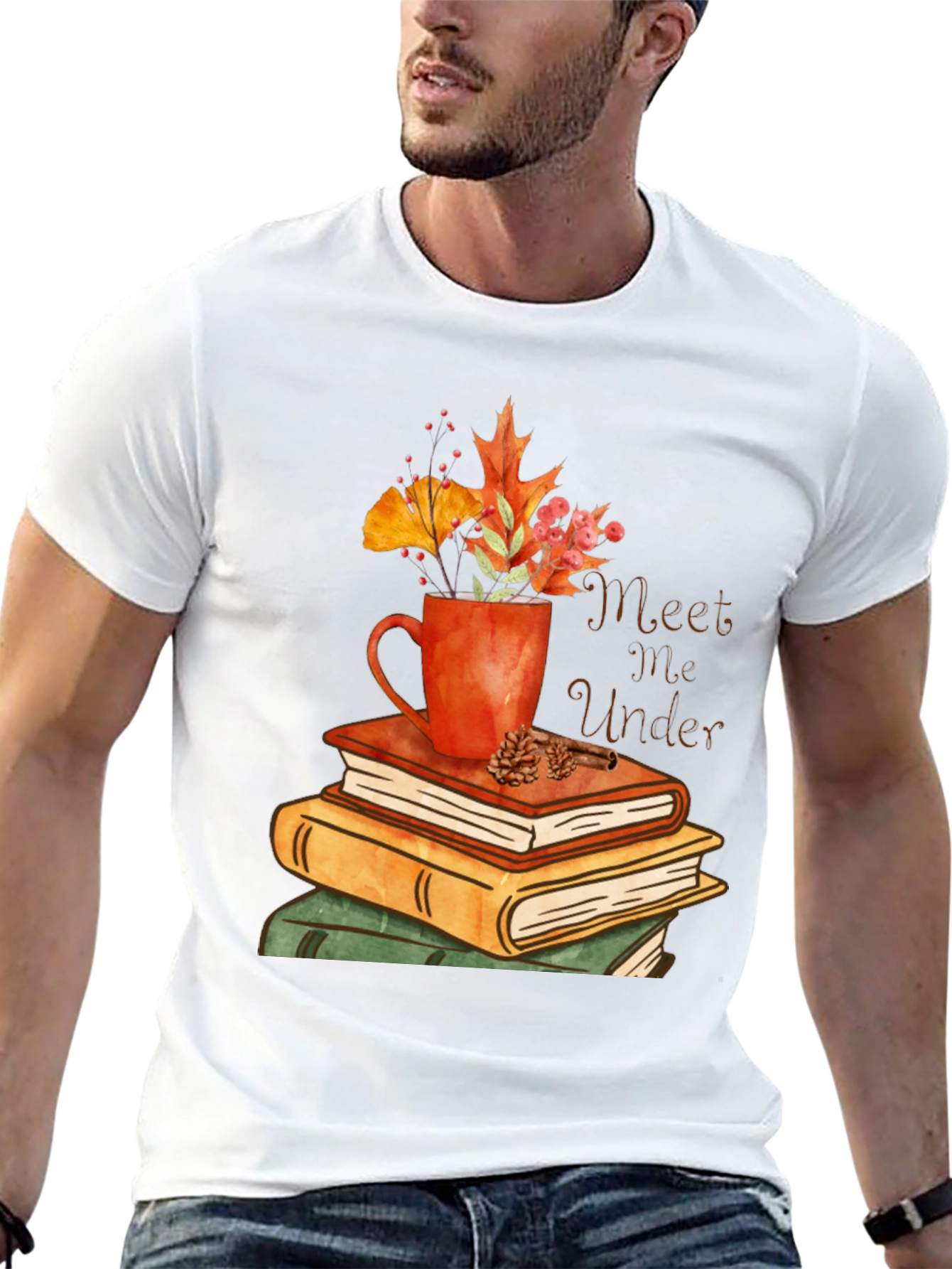 Autumn Book Lover T-Shirt