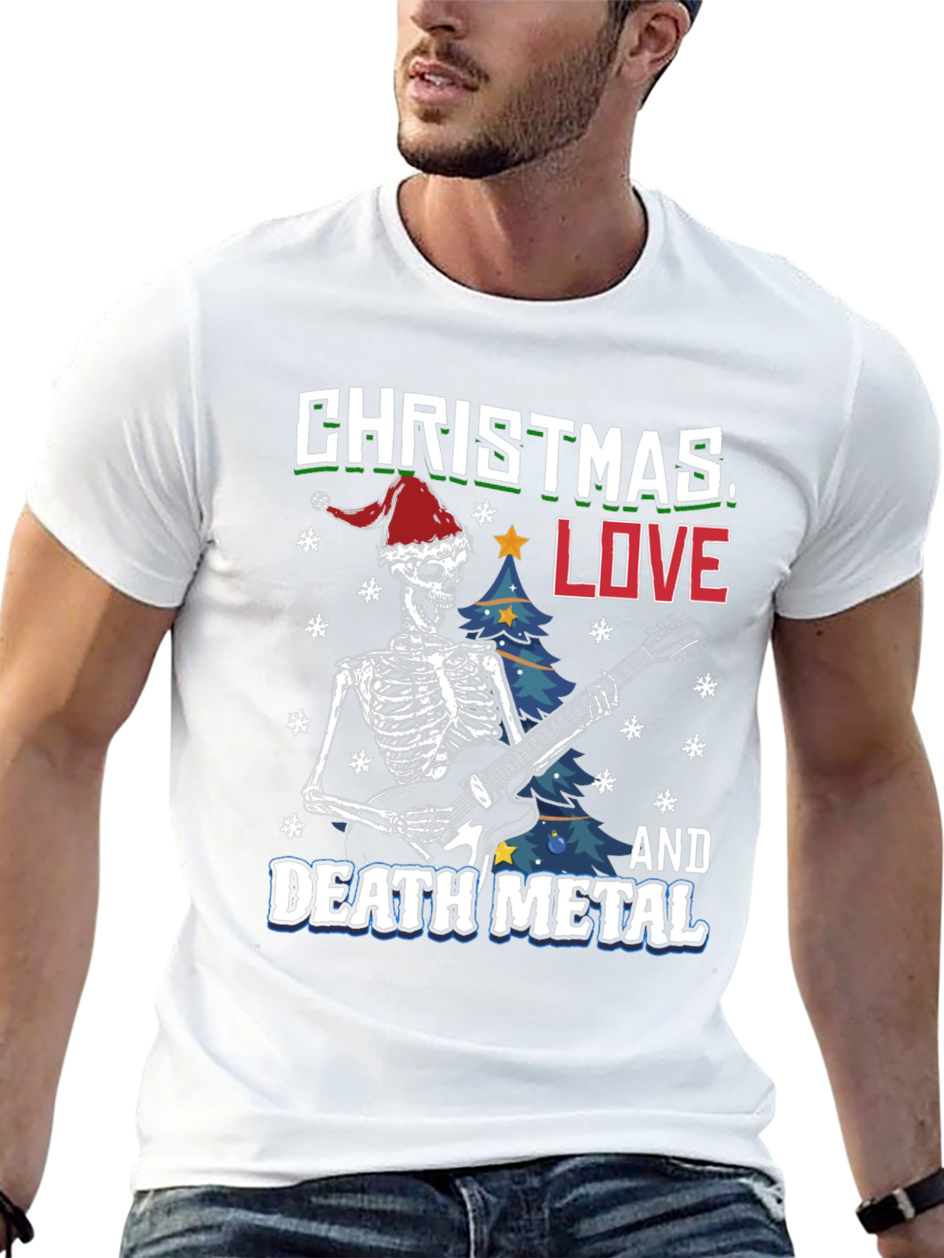 Christmas Love & Death Metal T-Shirt