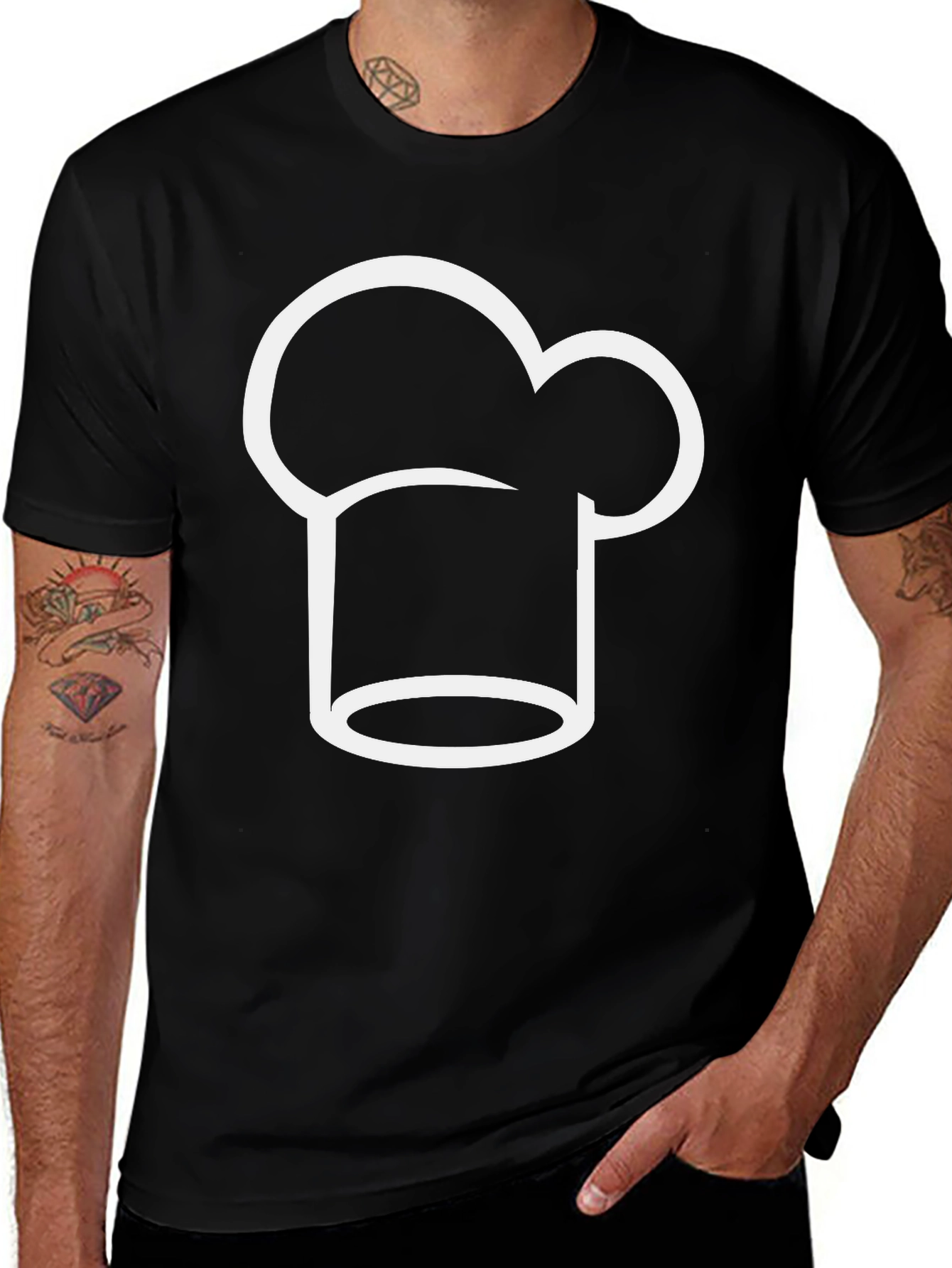 Chef Hat T-Shirt - Cook Apparel