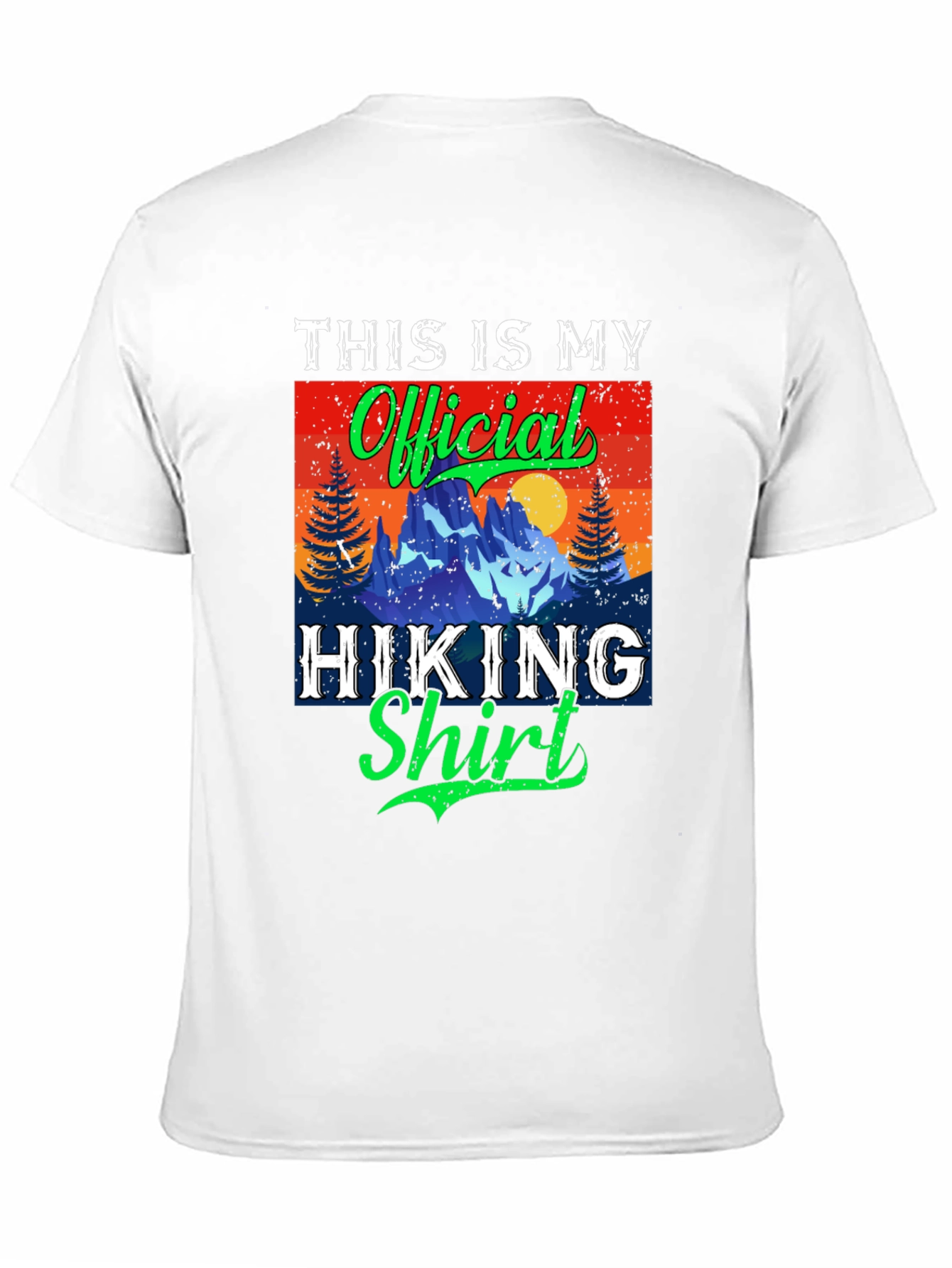 Official Hiking Shirt - Mens Graphic Tee