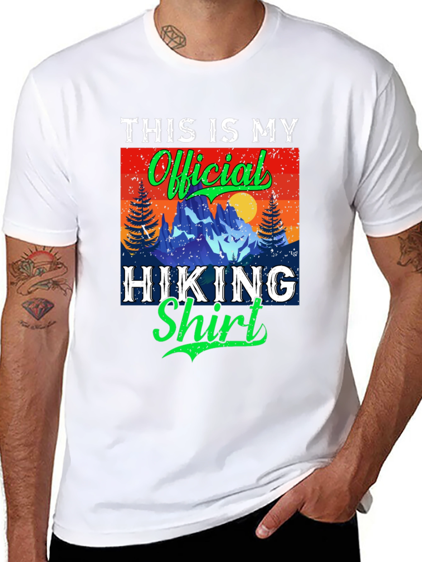 Official Hiking Shirt - Mens Graphic Tee