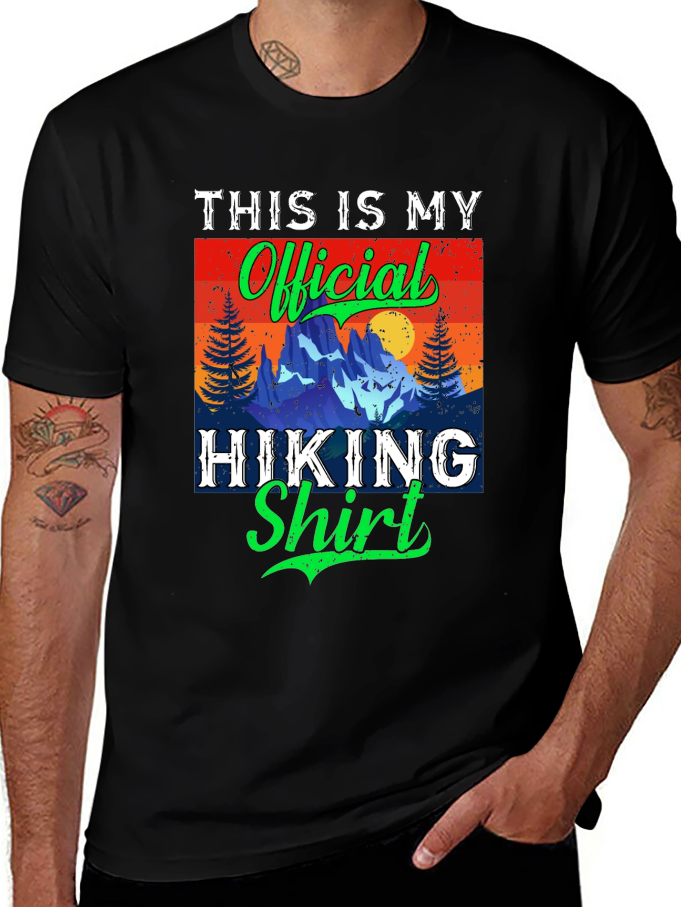 Official Hiking Shirt - Mens Graphic Tee