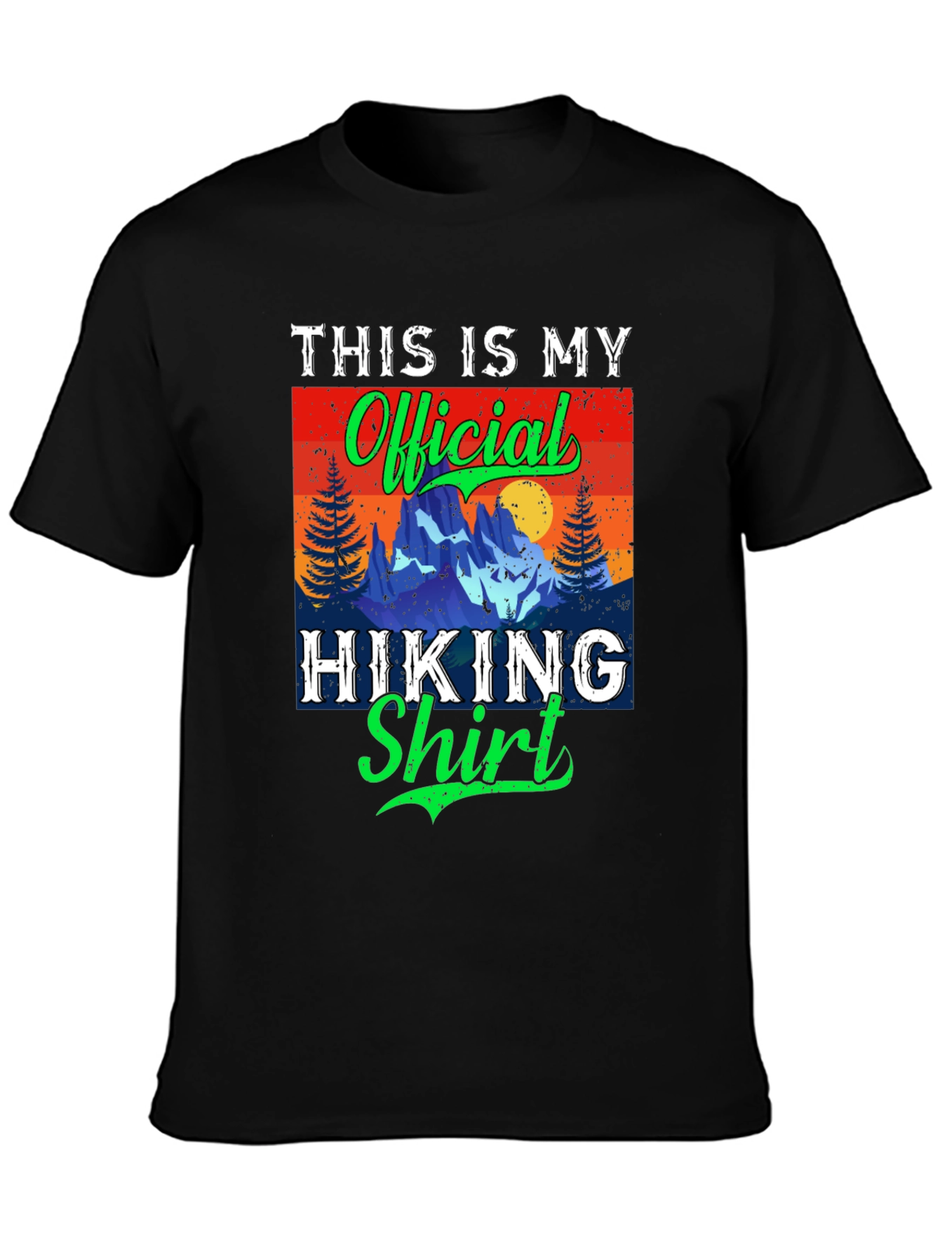 Official Hiking Shirt - Mens Graphic Tee