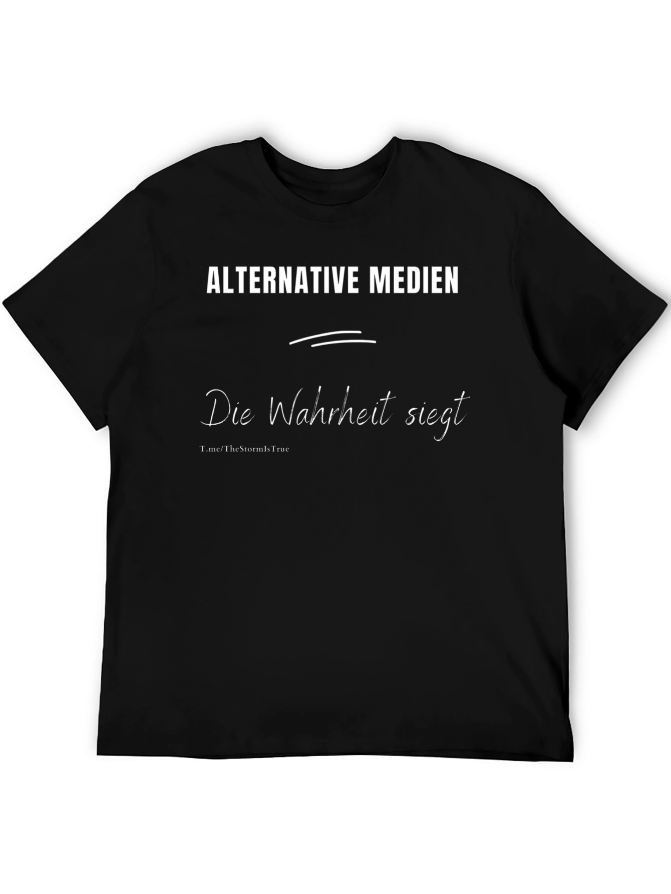 Alternative Medien T-Shirt - Die Wahrheit siegt