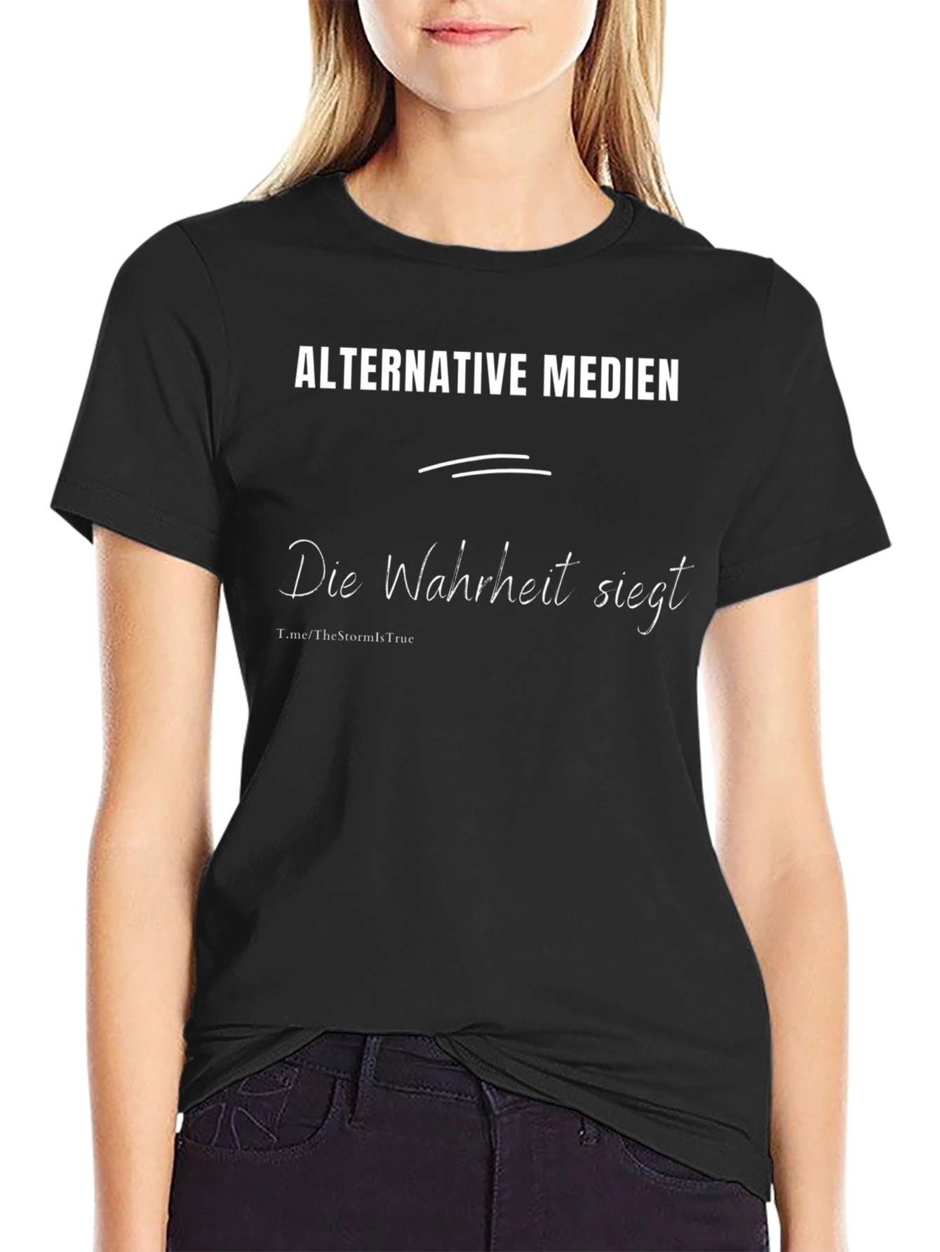 Alternative Medien T-Shirt - Die Wahrheit siegt