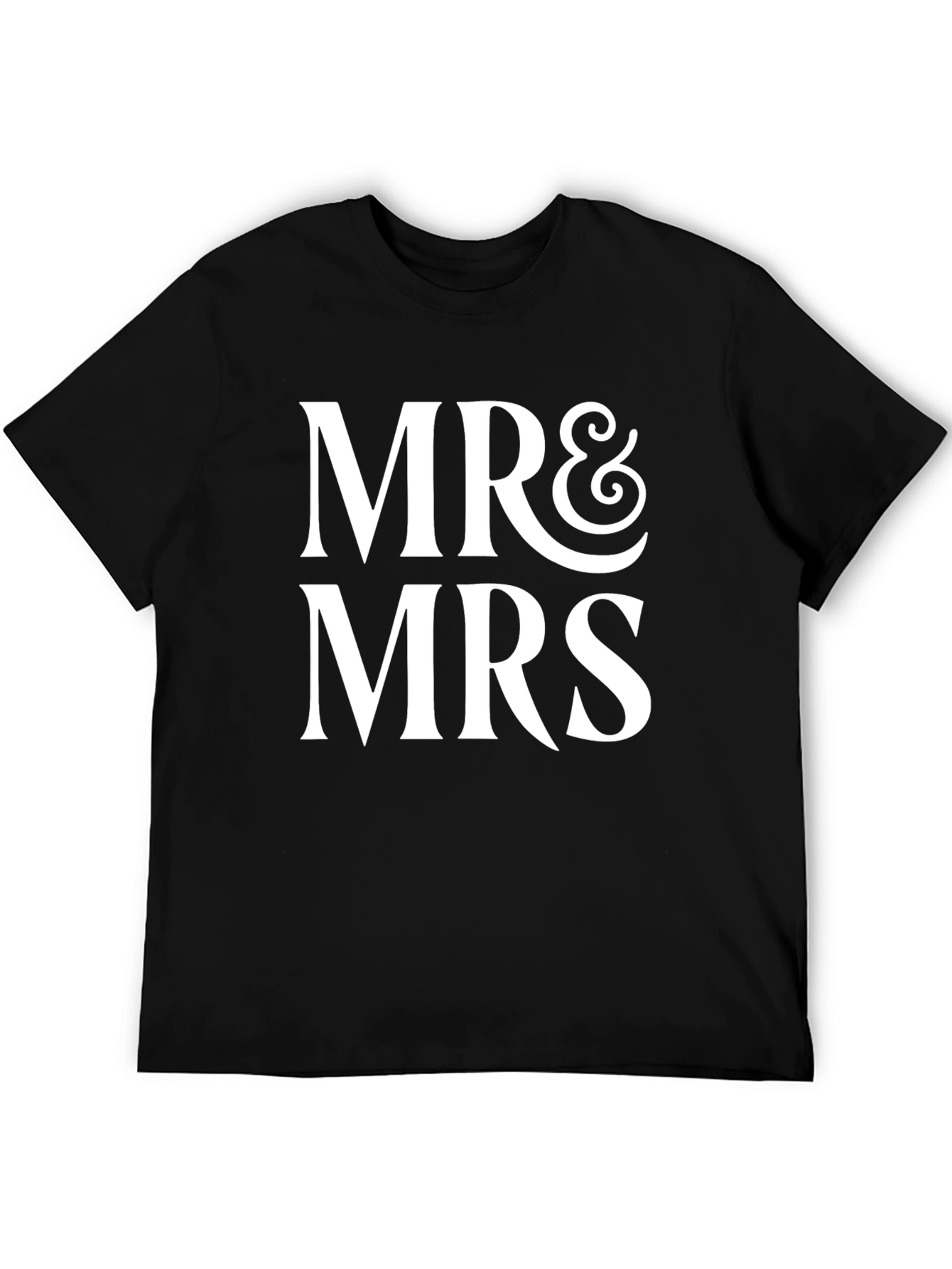 Mr & Mrs Matching T-Shirt - Wedding Anniversary Gift