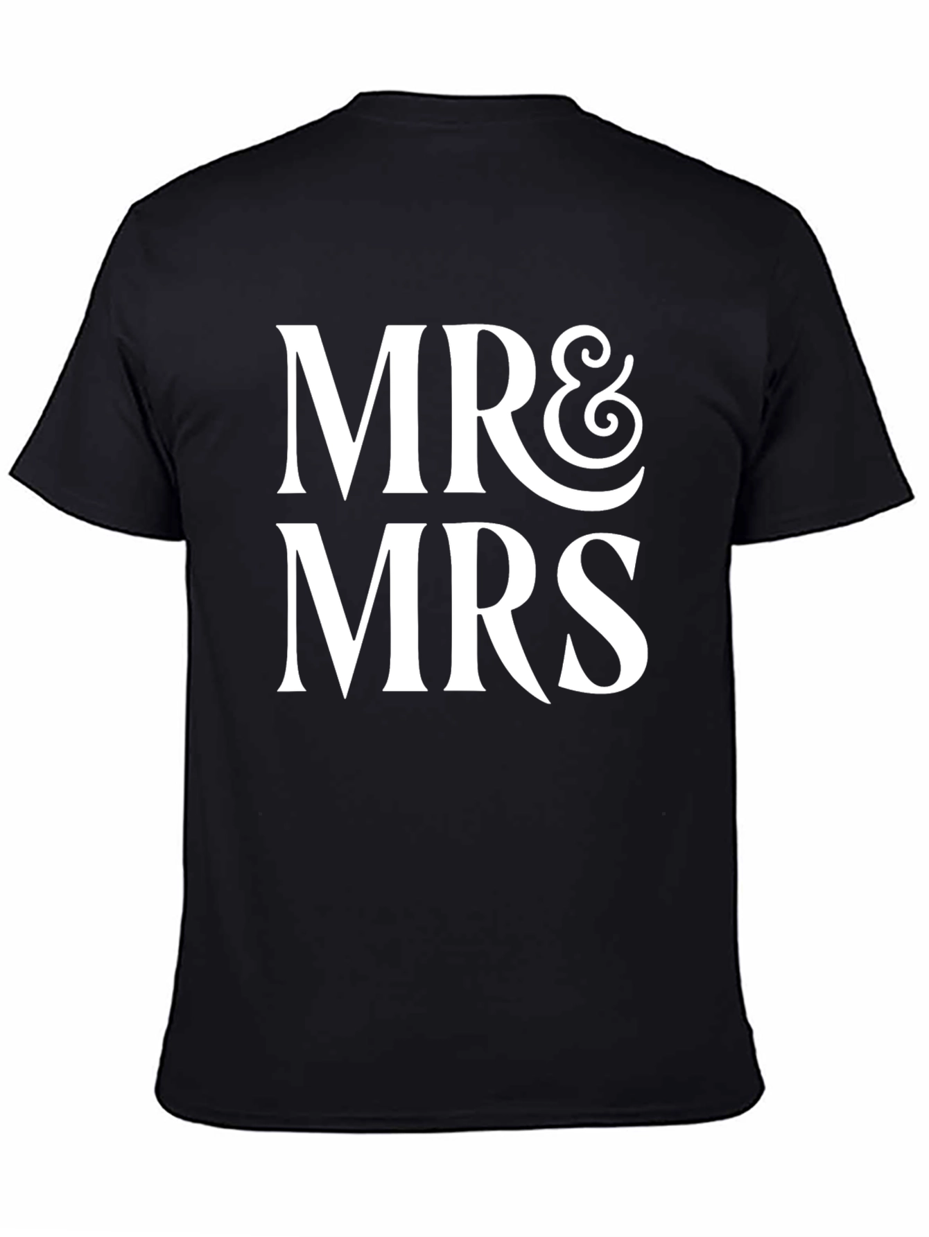 Mr & Mrs Matching T-Shirt - Wedding Anniversary Gift