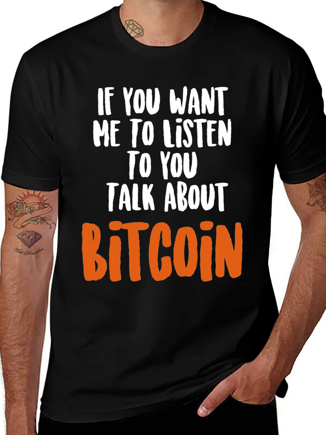 Bitcoin T-Shirt - Crypto Enthusiast Tee
