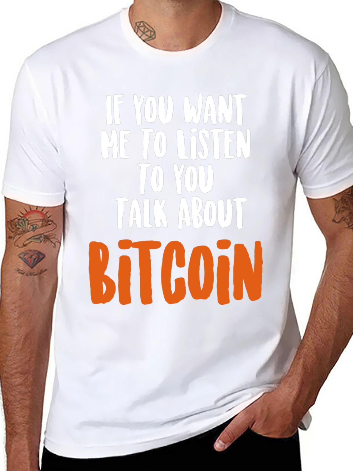 Bitcoin T-Shirt - Crypto Enthusiast Tee