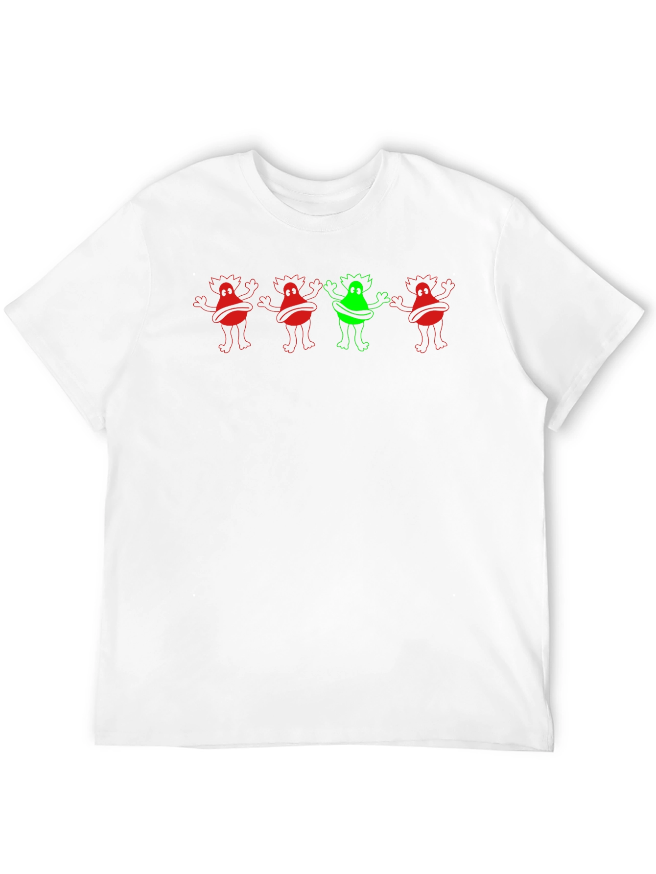 Fun Monster Graphic Black T-Shirt