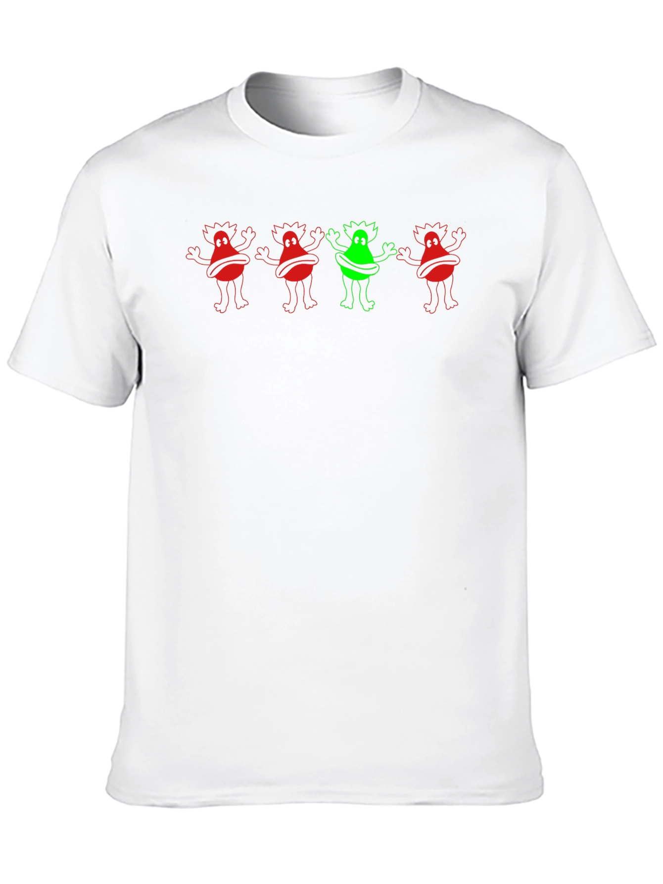 Fun Monster Graphic Black T-Shirt