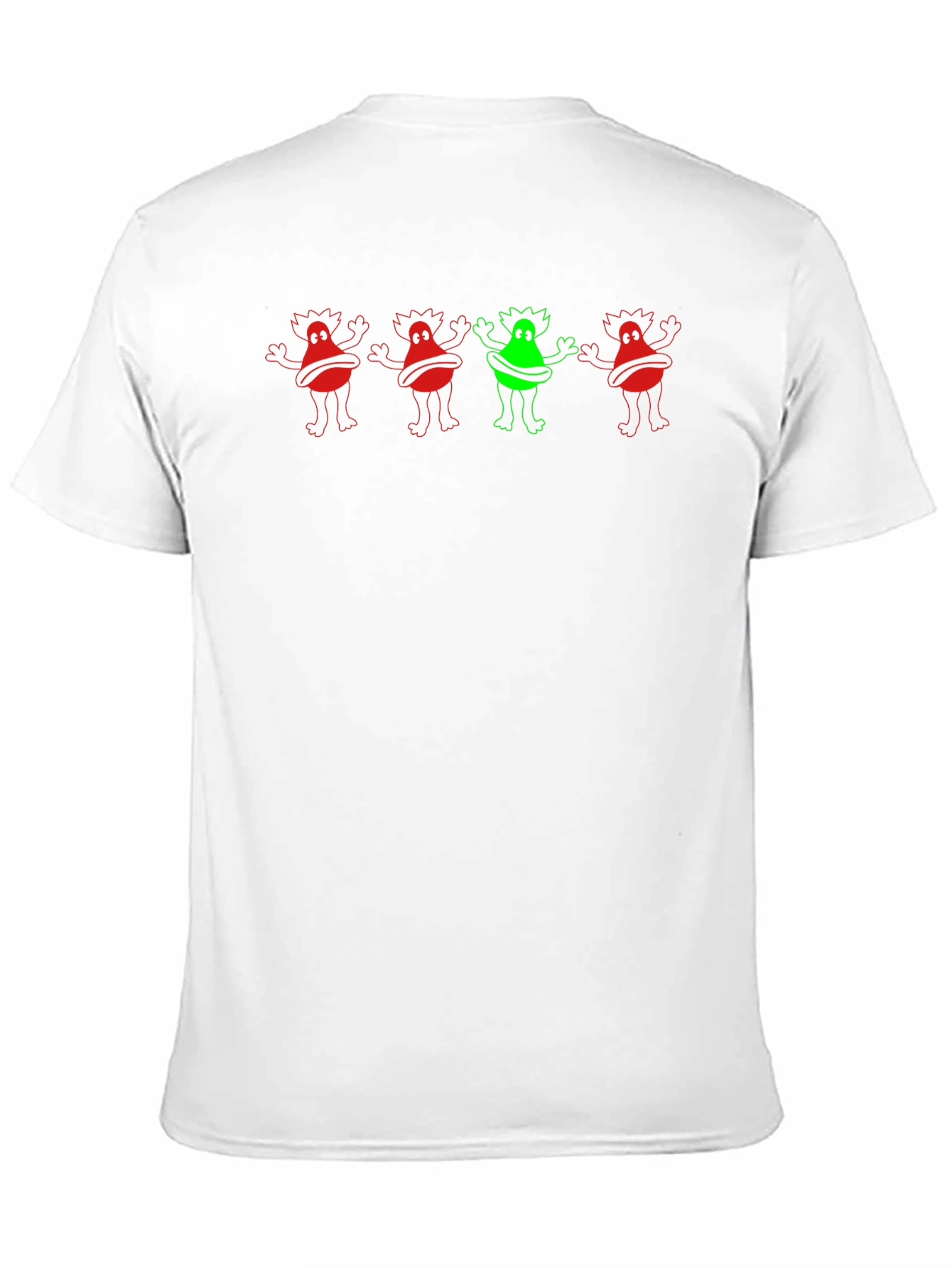 Fun Monster Graphic Black T-Shirt
