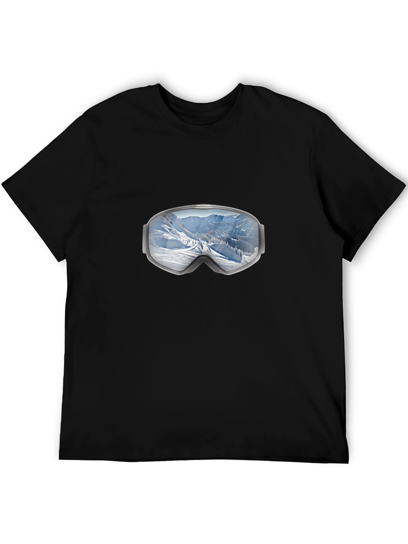 Snowy Mountain Ski Goggles T-Shirt