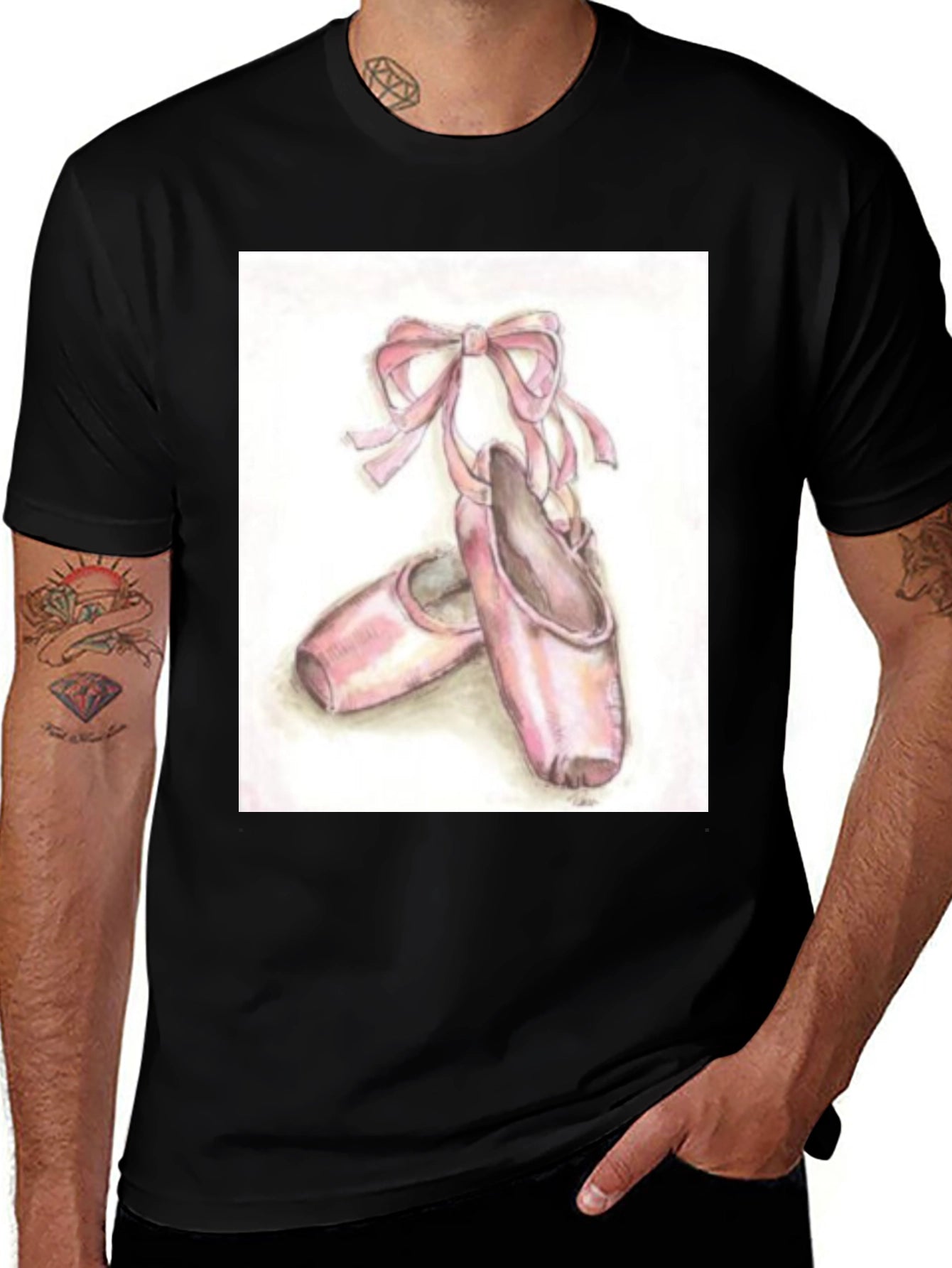 Ballet Slippers Graphic T-Shirt