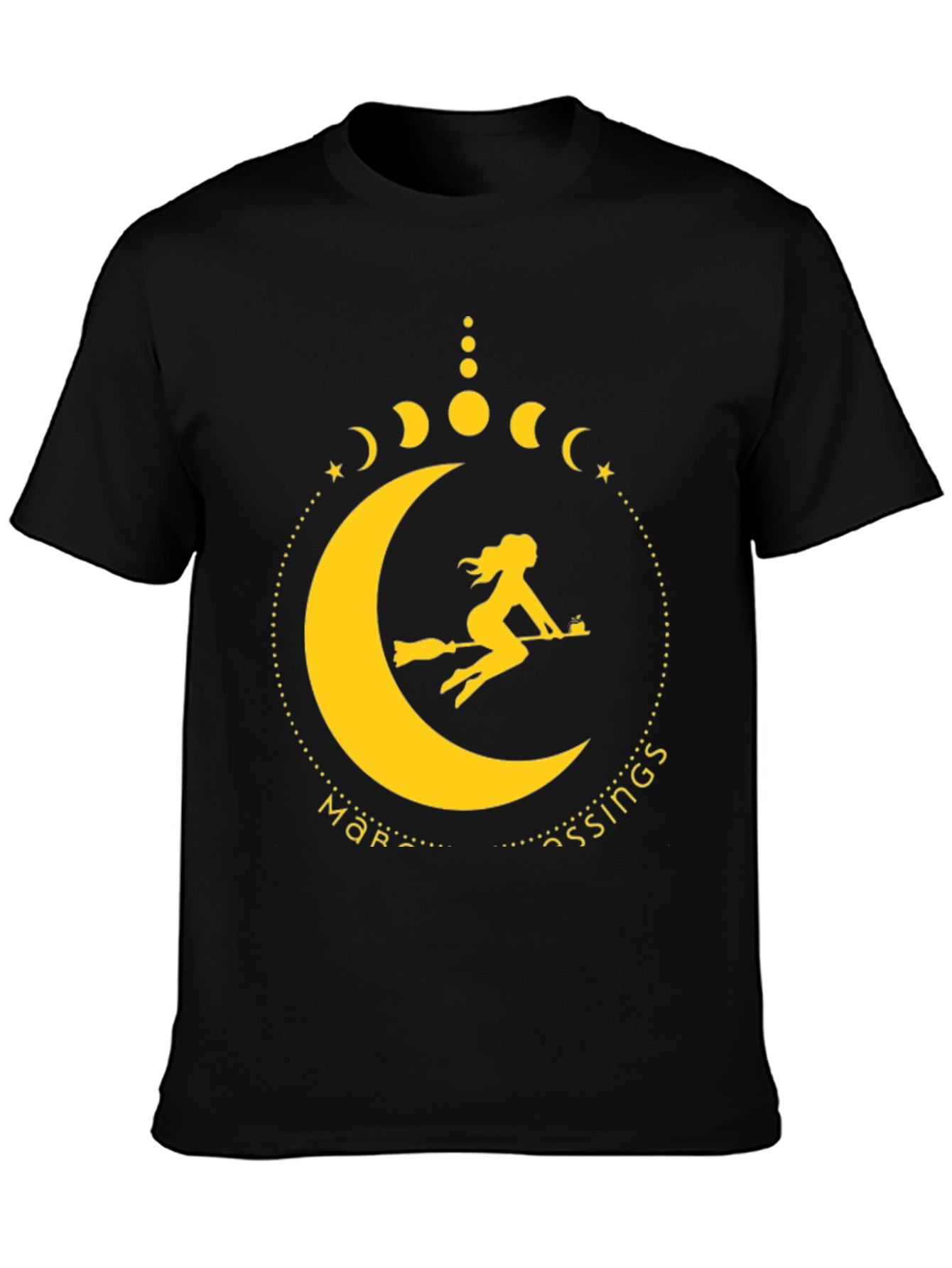 Witch Moon Blessings Graphic Tee - Stylish & Unique!