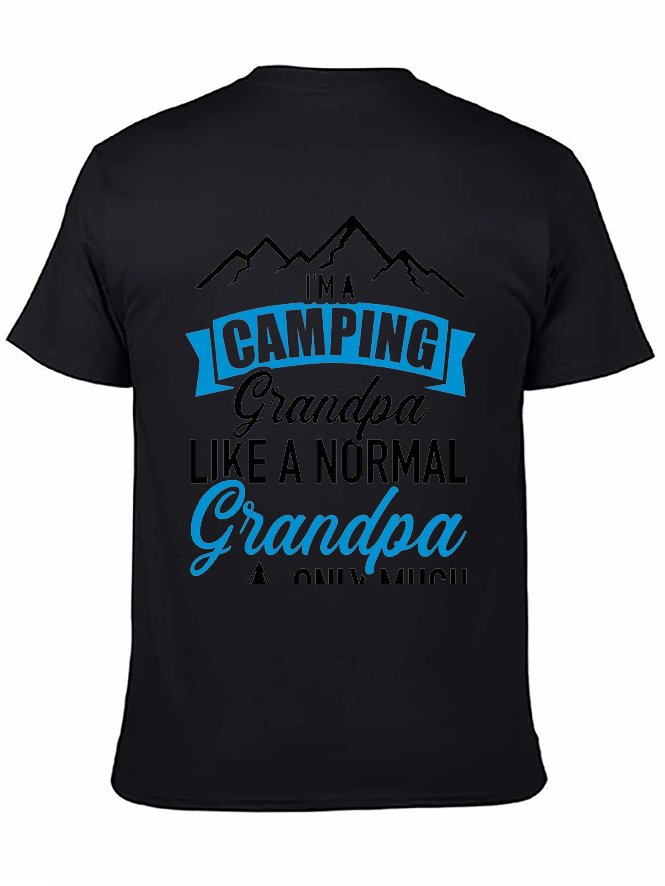 Camping Grandpa Graphic Tee