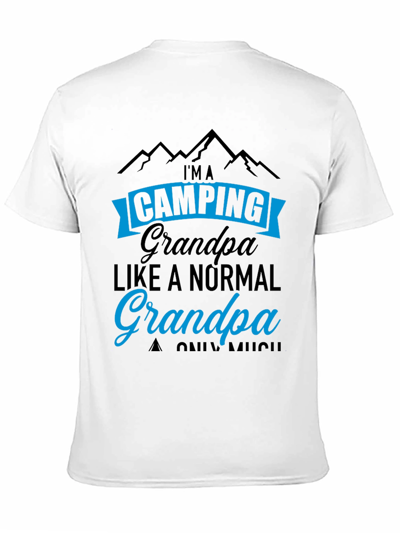 Camping Grandpa Graphic Tee