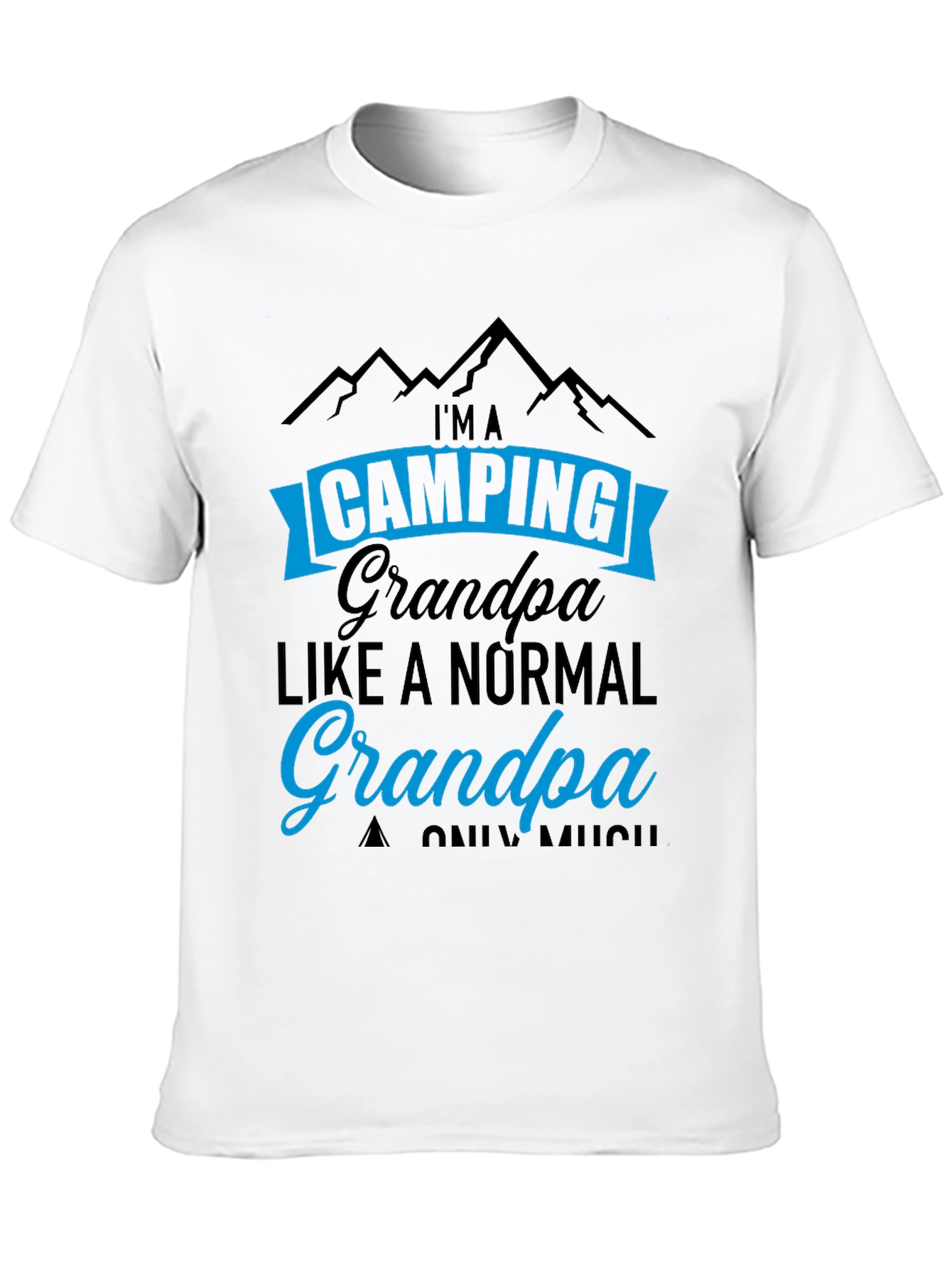Camping Grandpa Graphic Tee