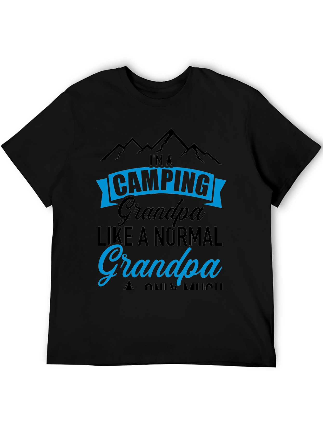 Camping Grandpa Graphic Tee