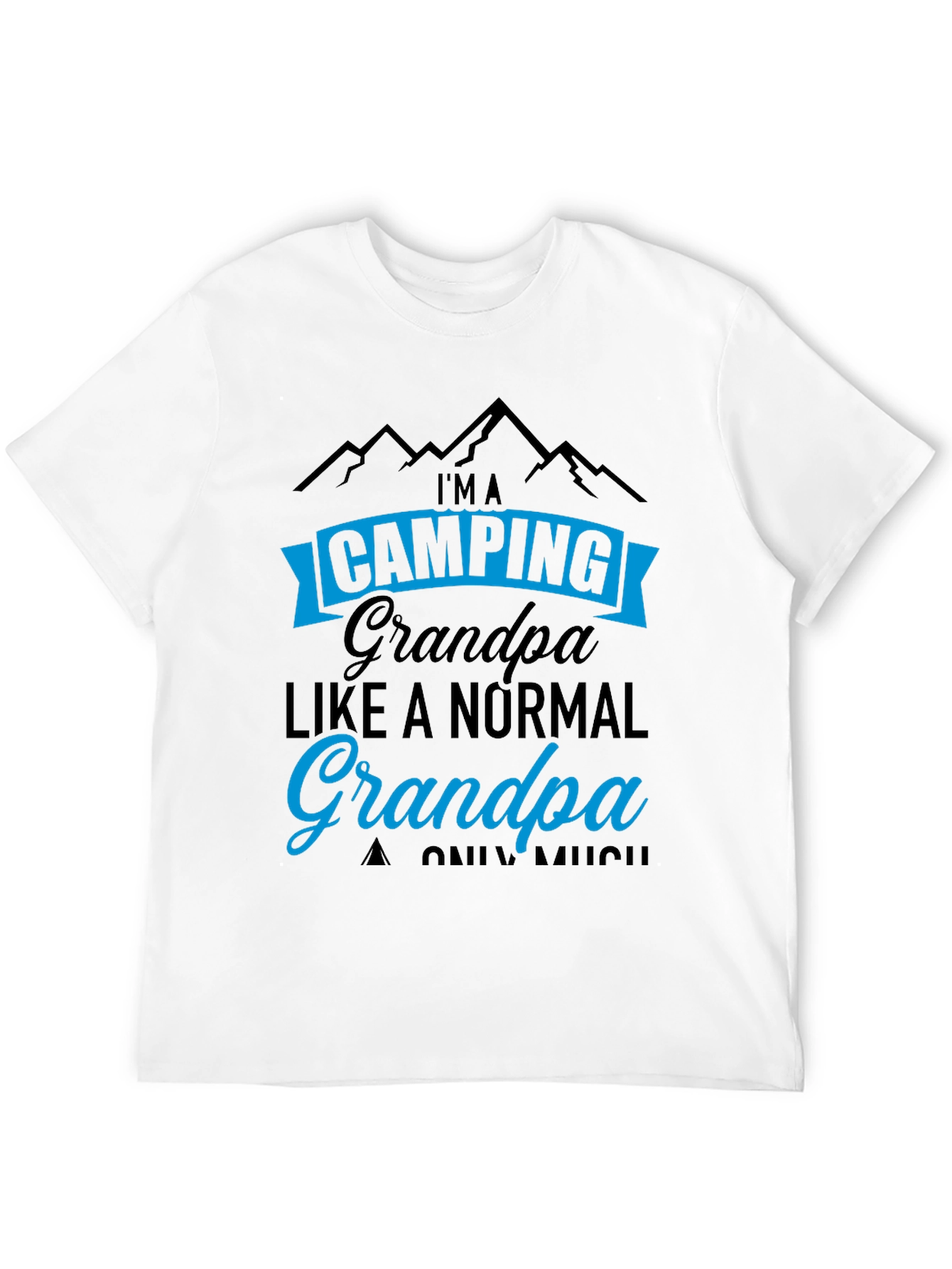 Camping Grandpa Graphic Tee