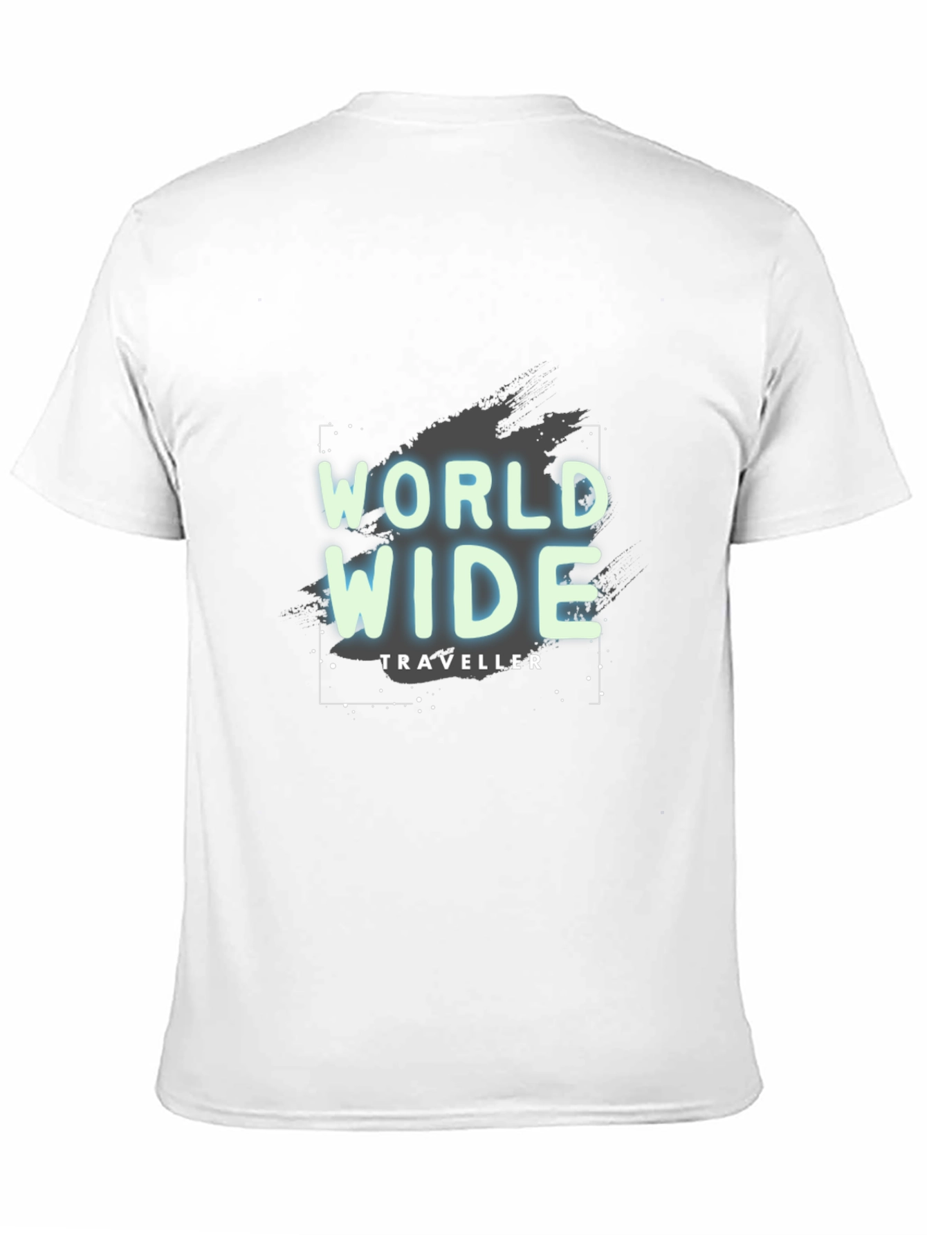 World Wide Traveller Black T-Shirt