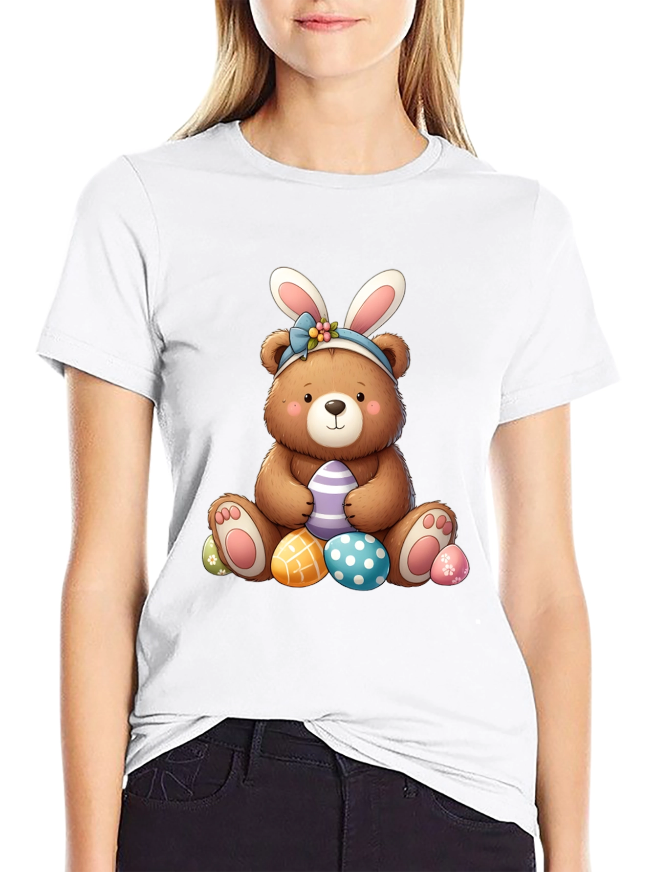 Easter Bear T-Shirt - Cute Holiday Apparel