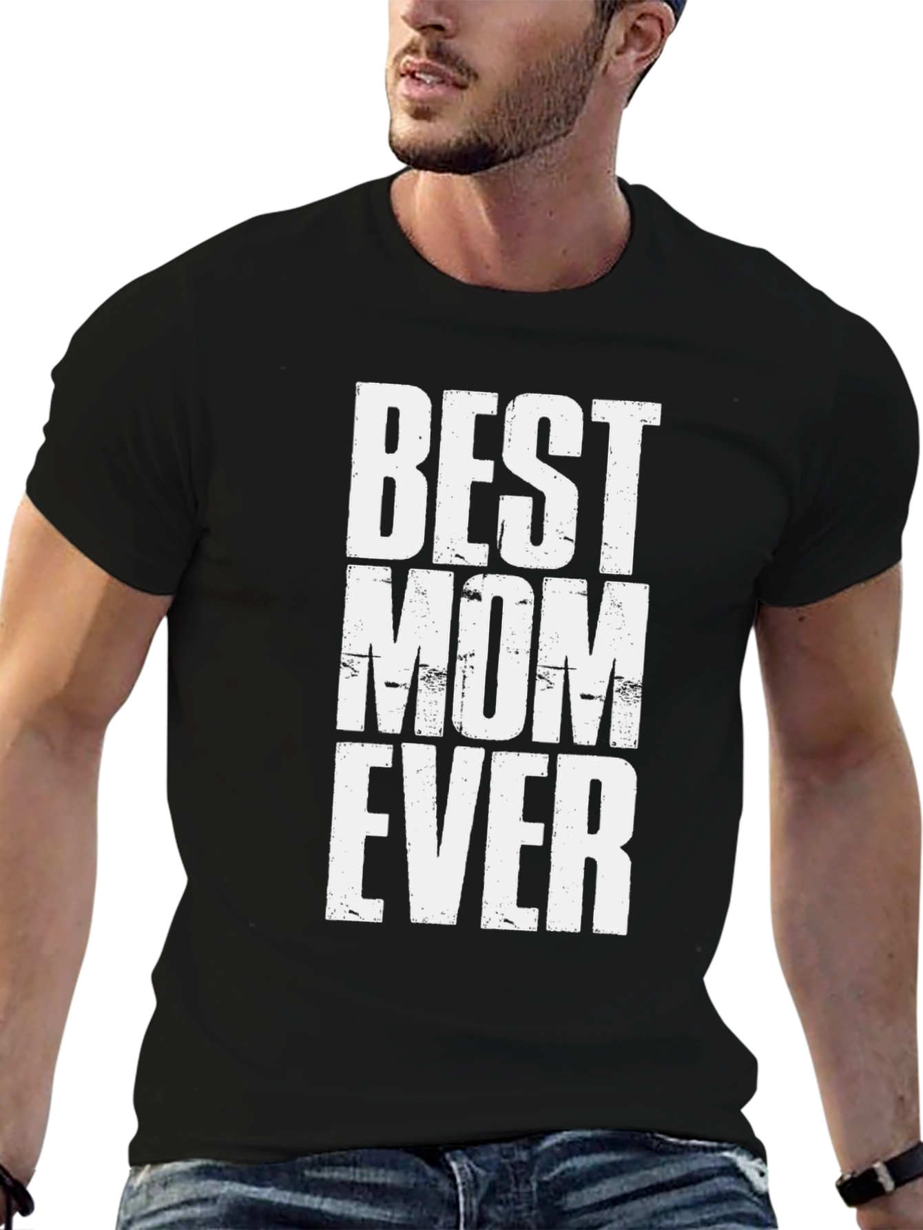 Best Mom Ever Graphic T-Shirt - Classic Black Tee