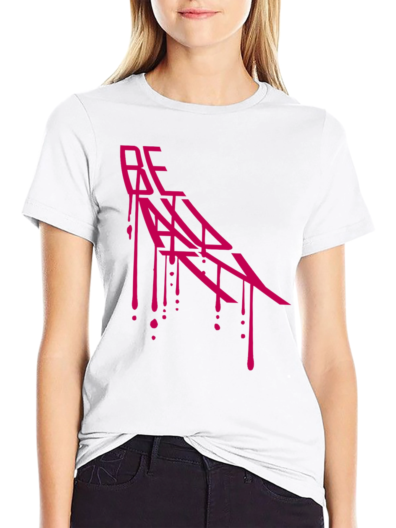 Be Ready Graphic Tee - Black Cotton T-Shirt