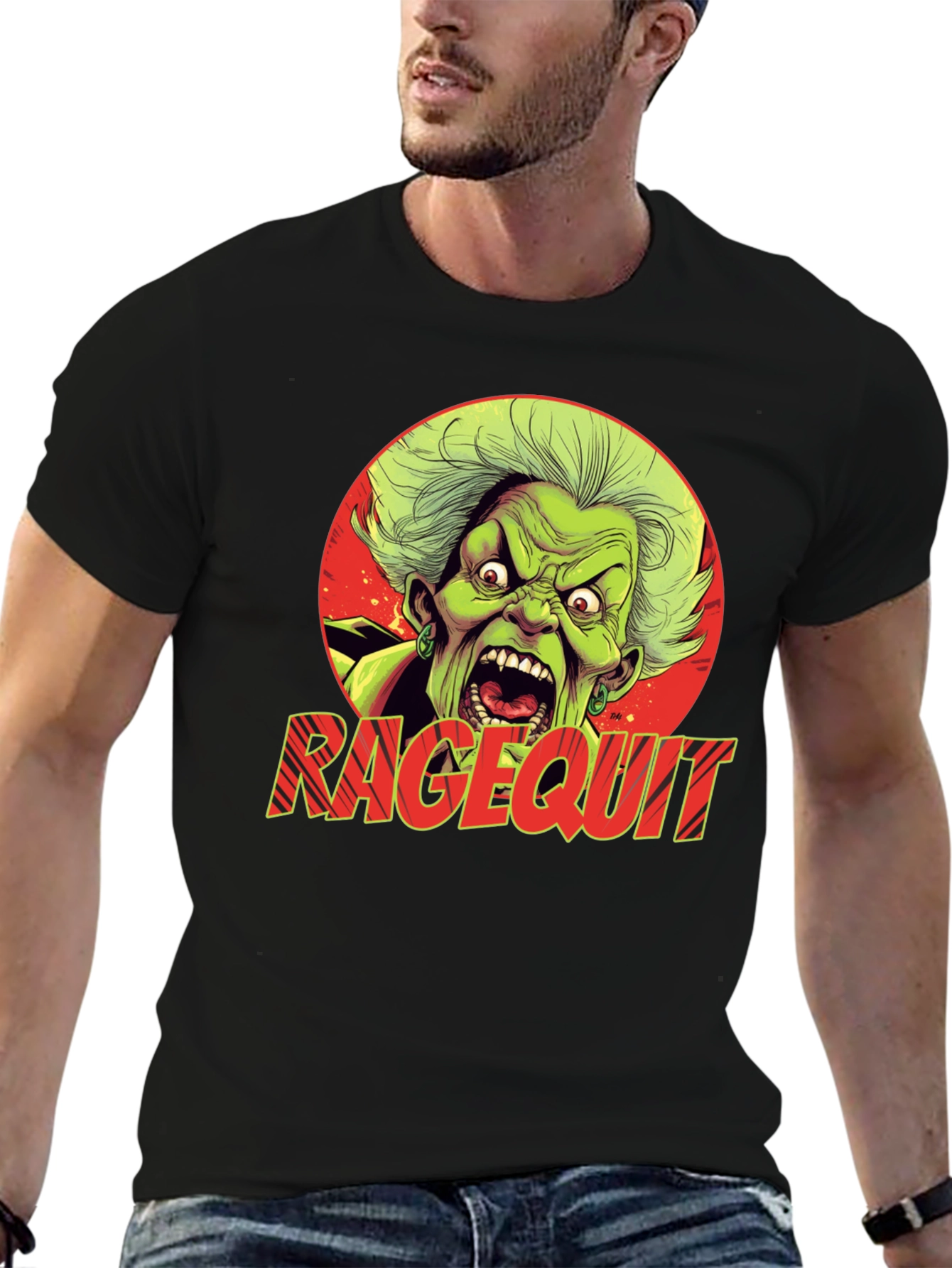 Rage Quit Graphic Tee - Gamer T-Shirt