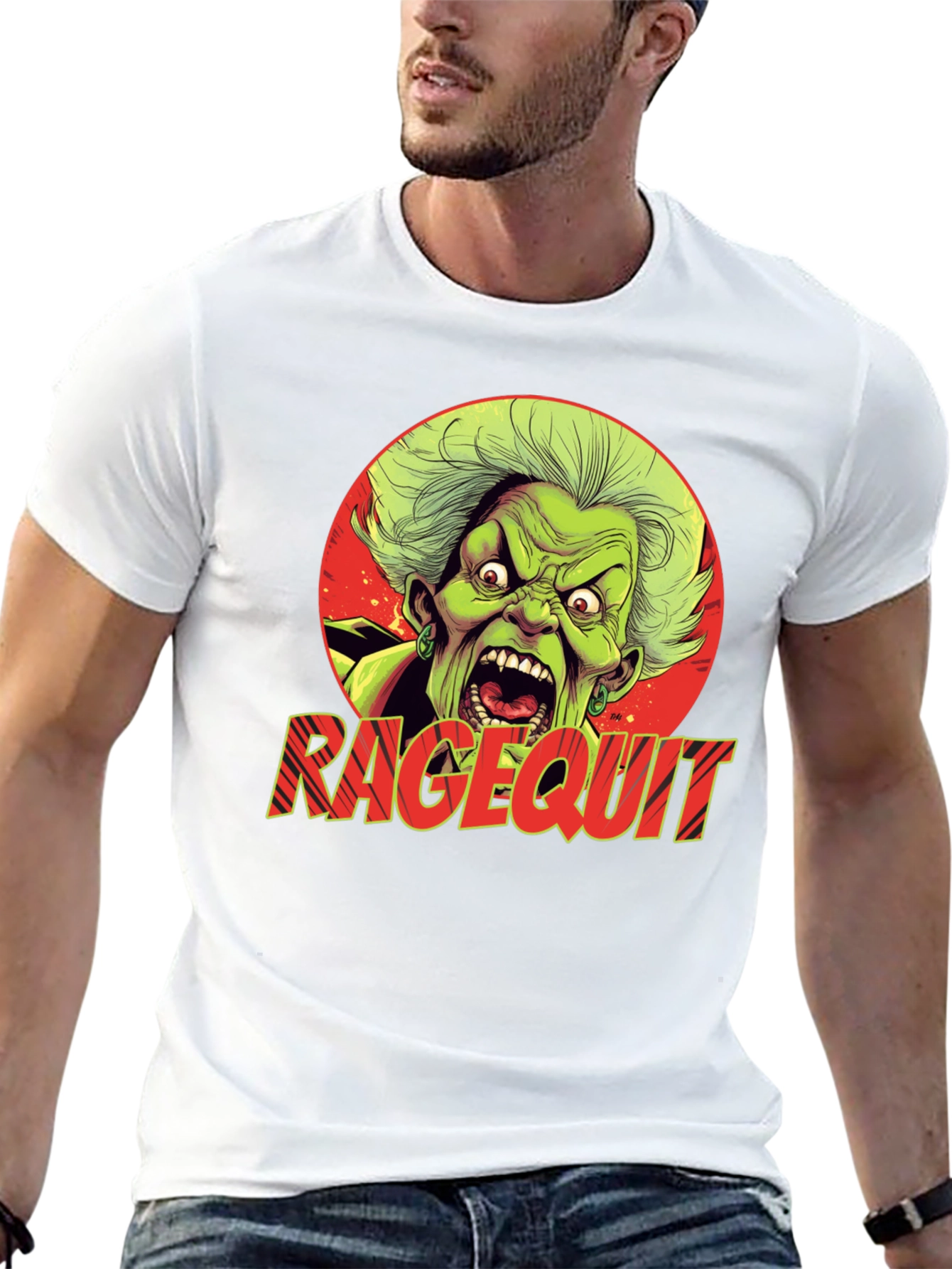 Rage Quit Graphic Tee - Gamer T-Shirt