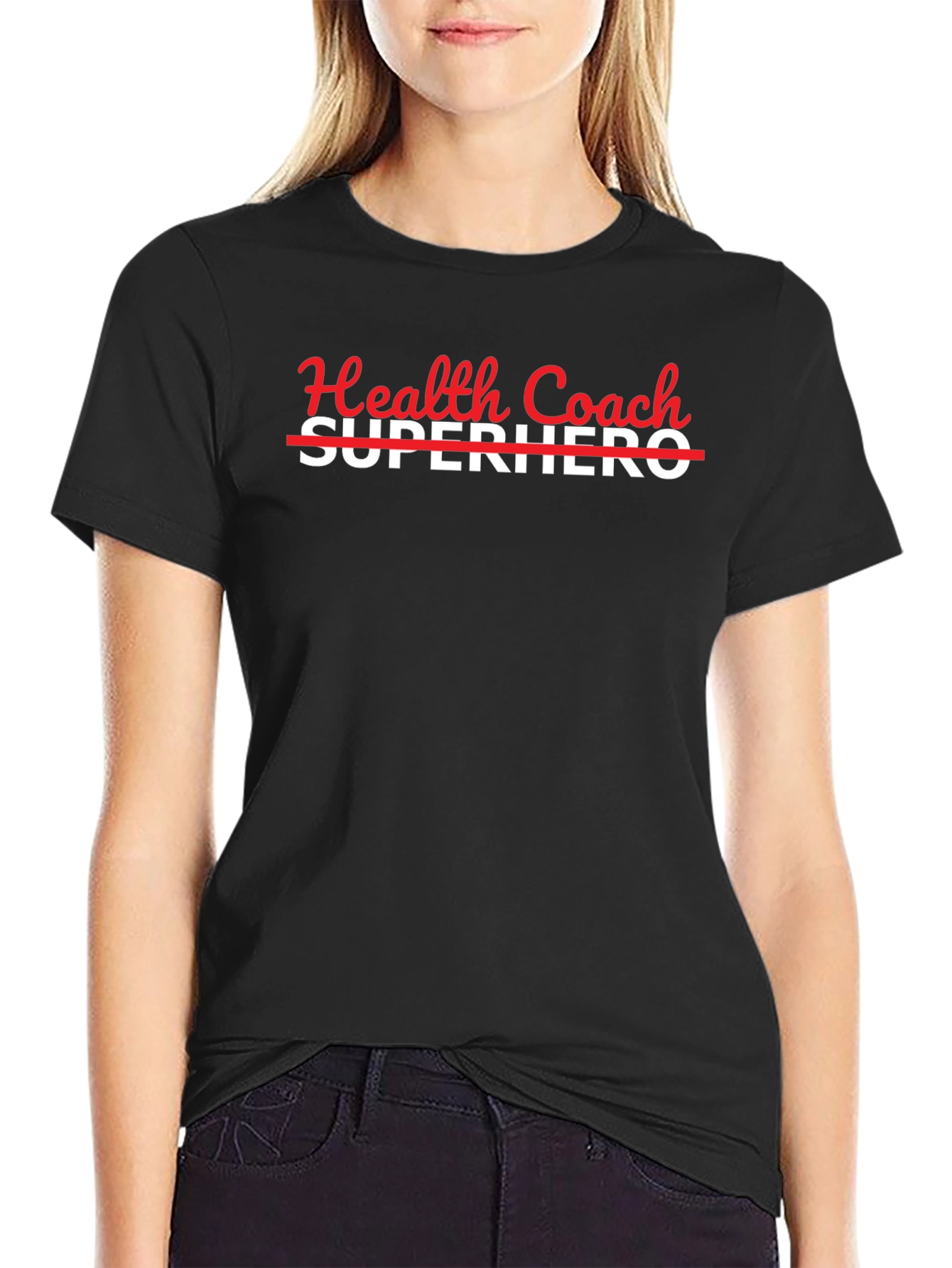 Health Coach Superhero T-Shirt