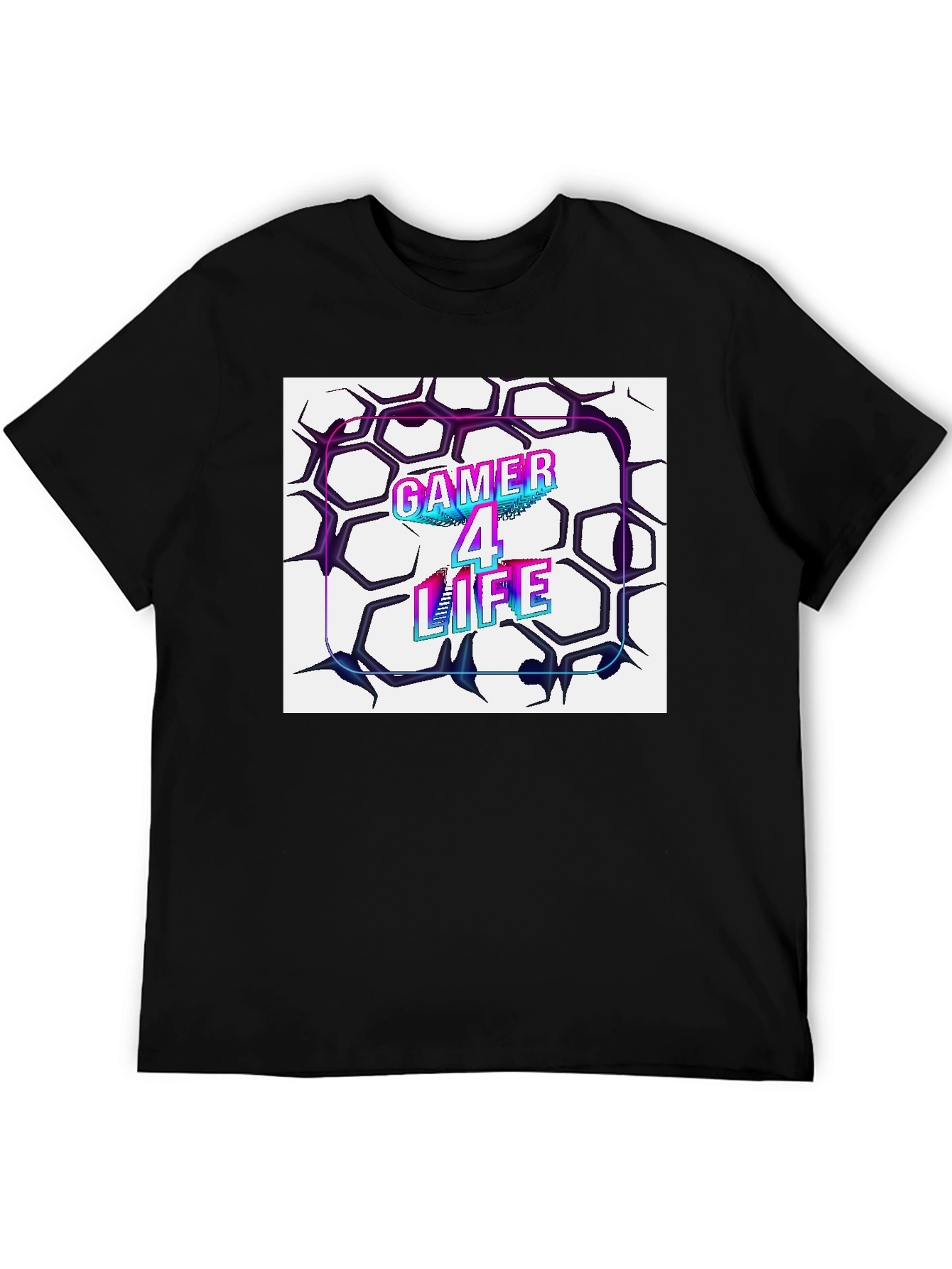 Gamer 4 Life Black T-Shirt