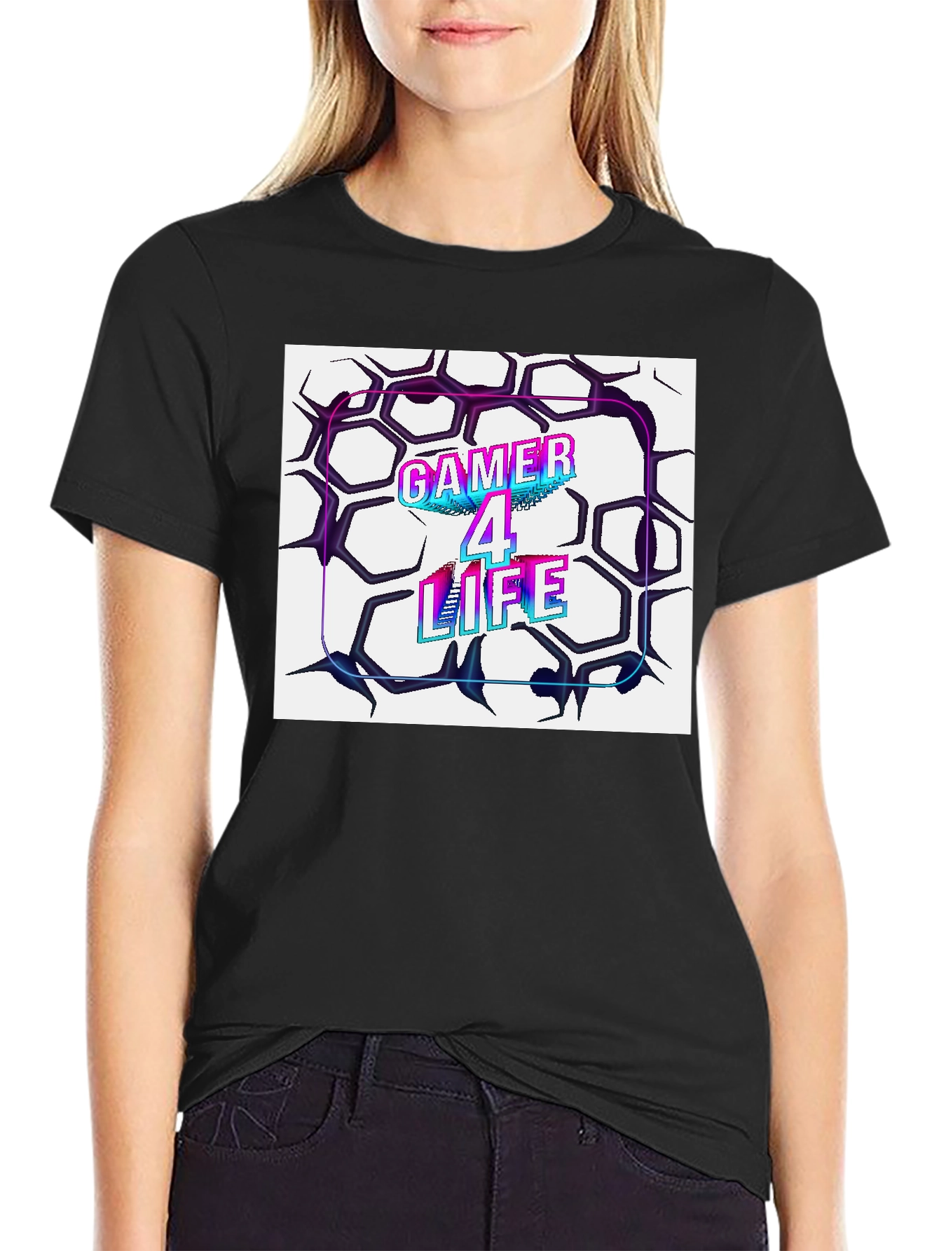 Gamer 4 Life Black T-Shirt