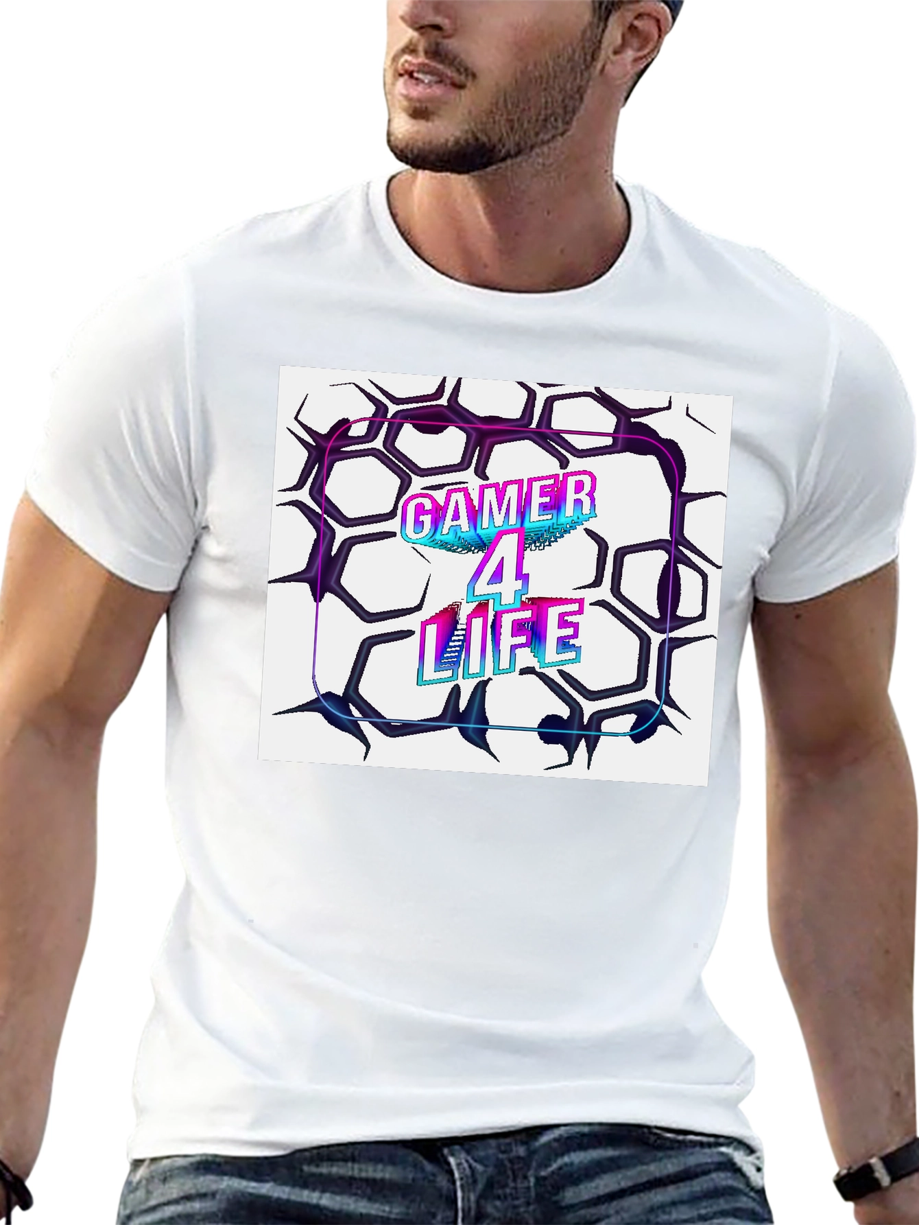 Gamer 4 Life Black T-Shirt