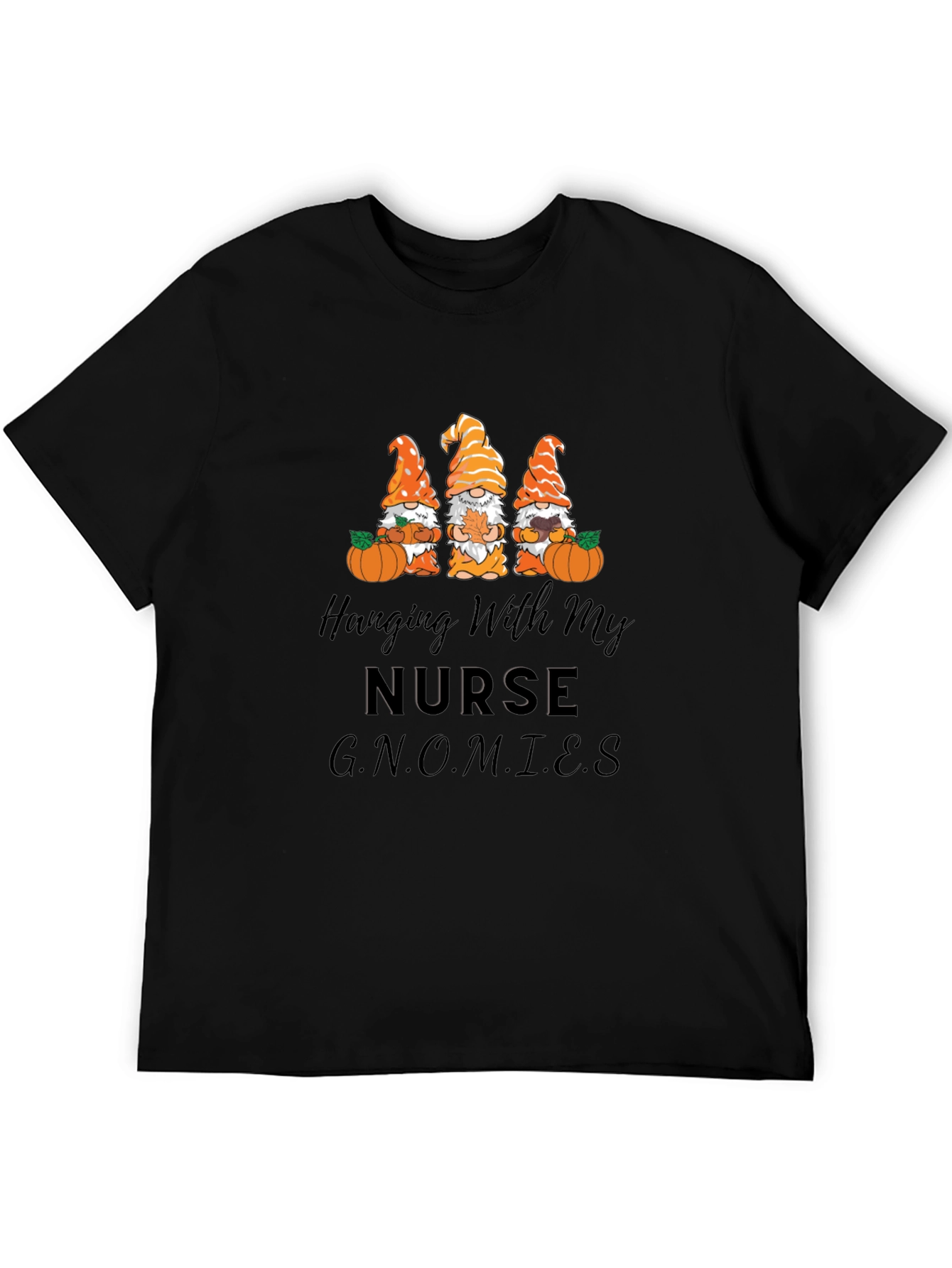Nurse Gnomies Graphic Tee - Fall Apparel