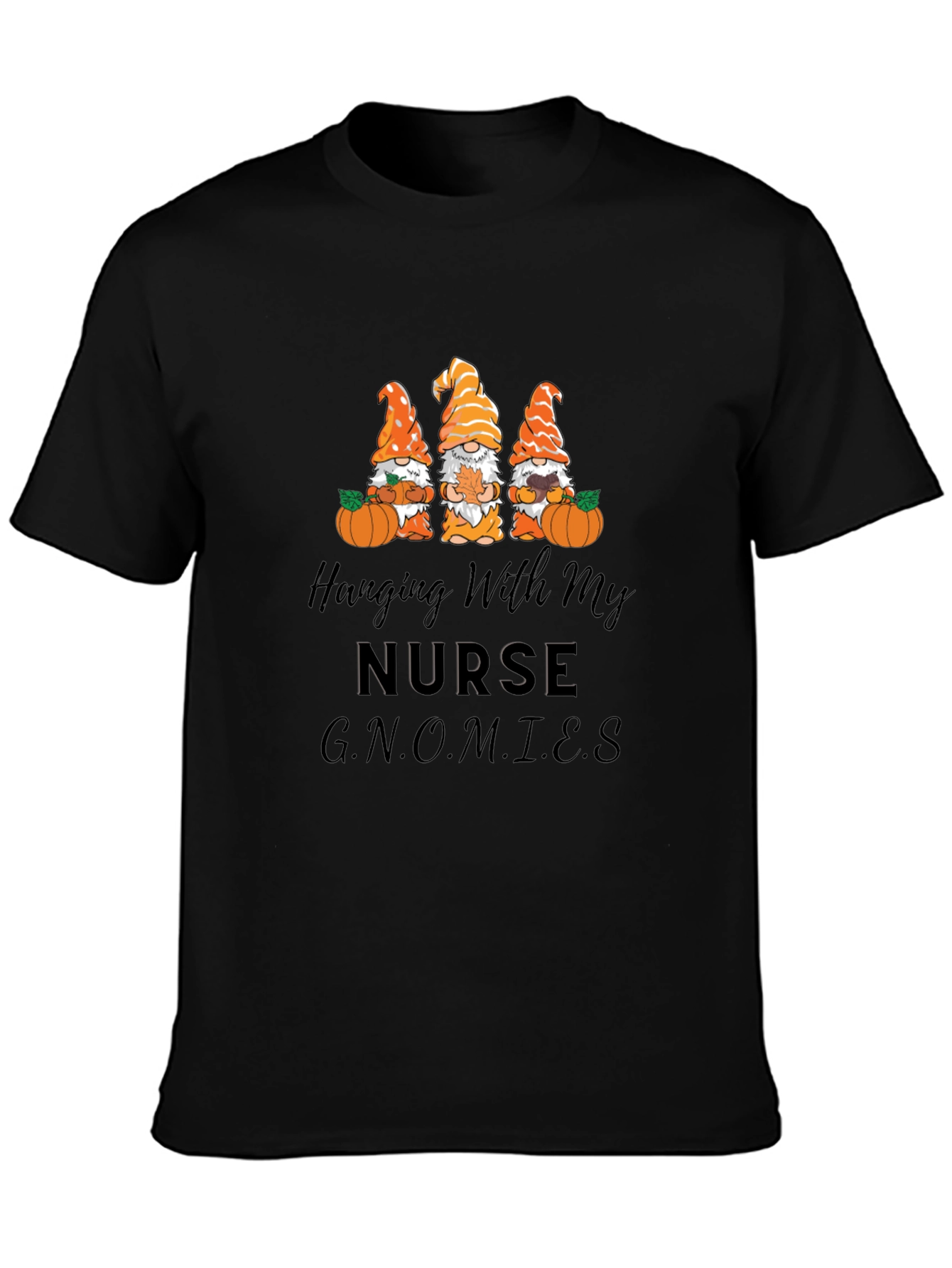 Nurse Gnomies Graphic Tee - Fall Apparel