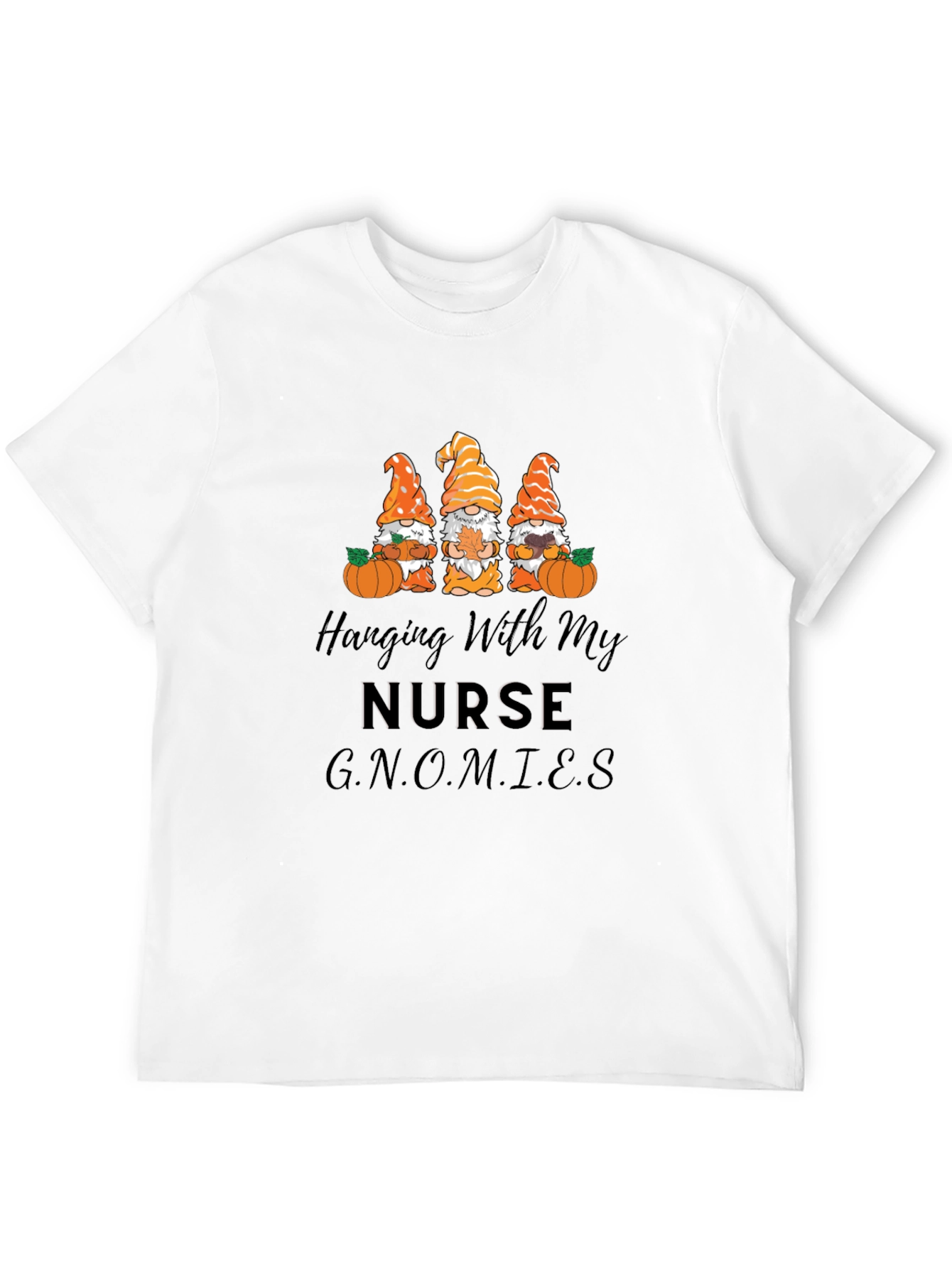 Nurse Gnomies Graphic Tee - Fall Apparel