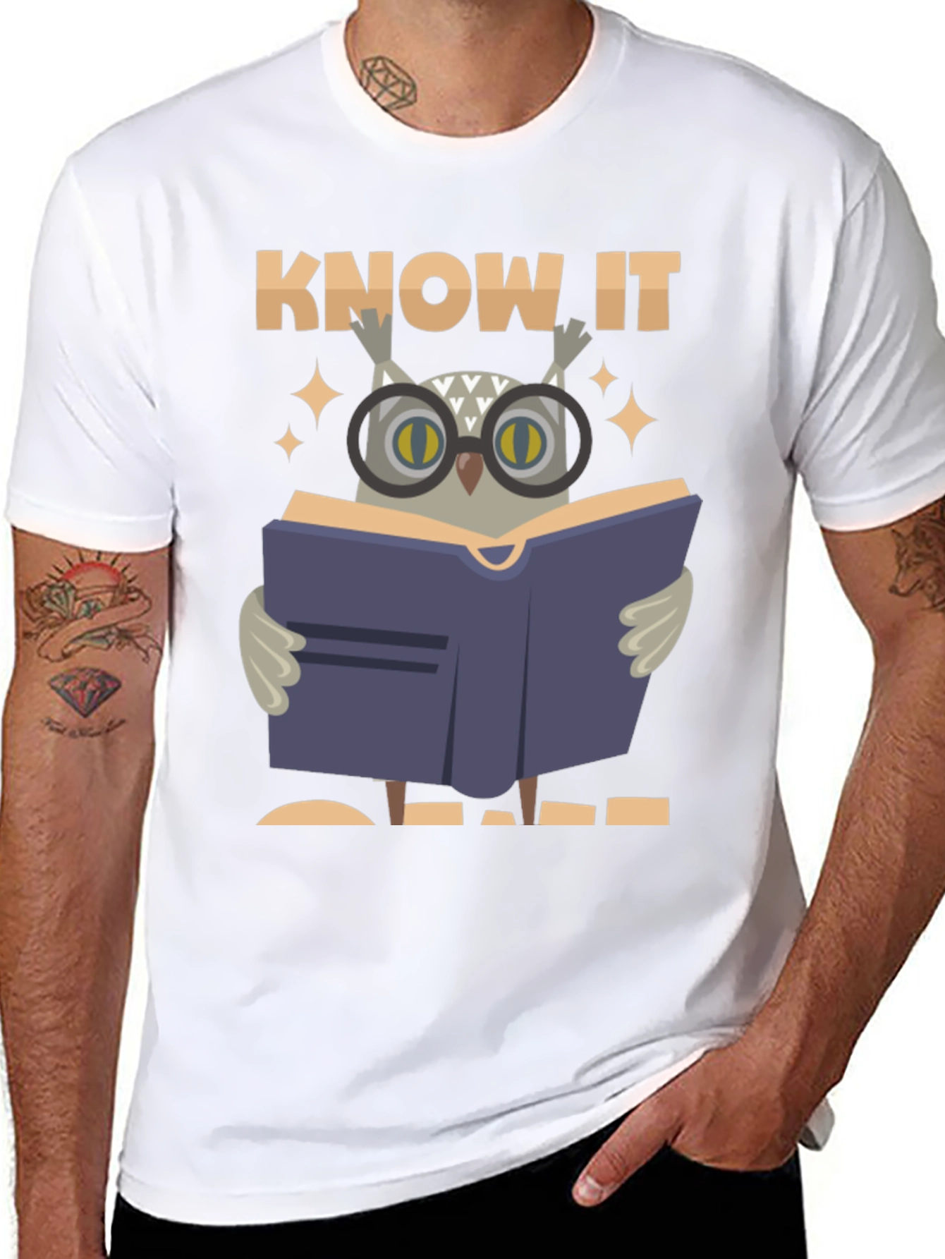 Know It Owl T-Shirt: Smart & Stylish
