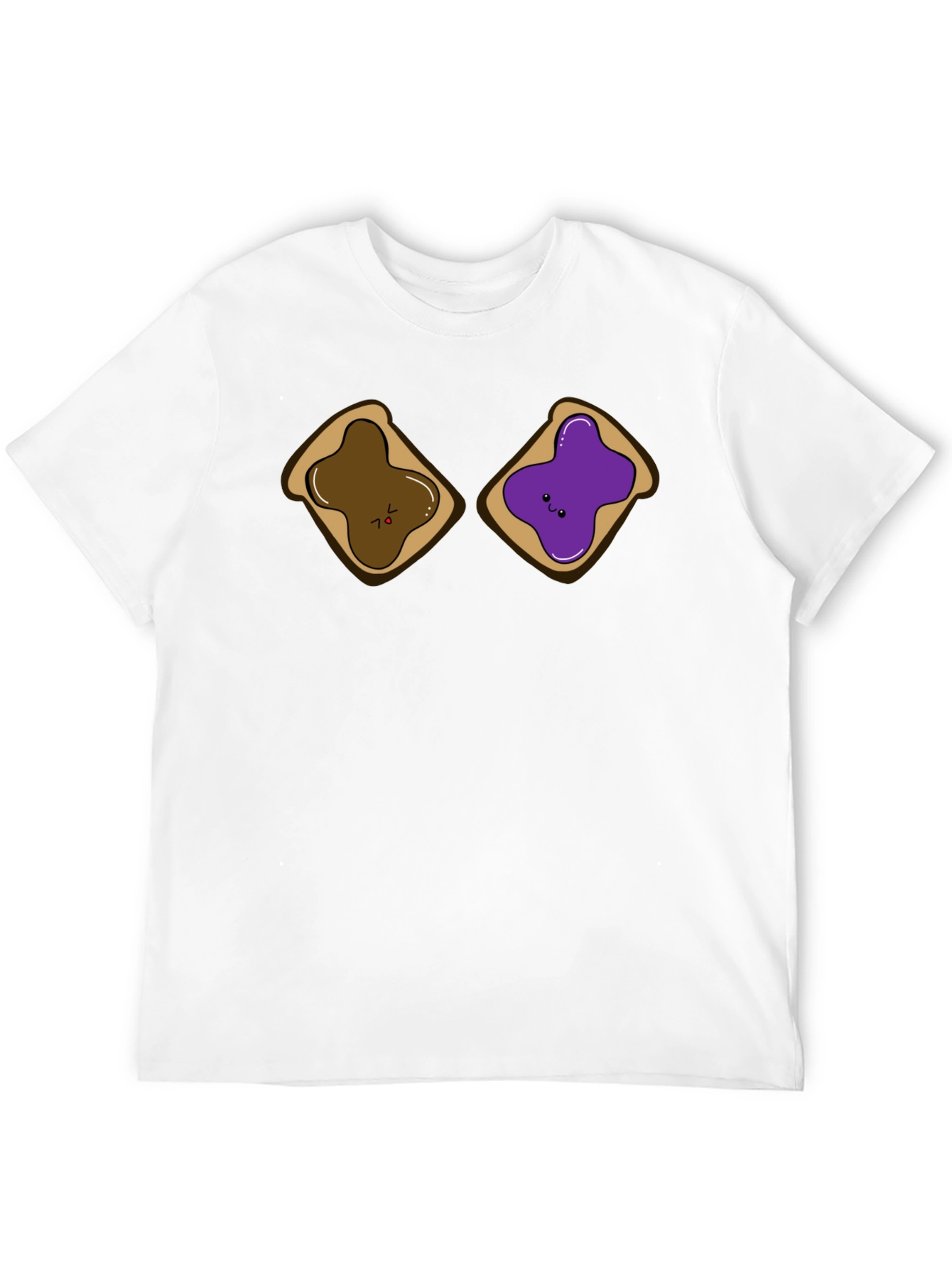 PB&J Sandwich Funny Graphic T-Shirt