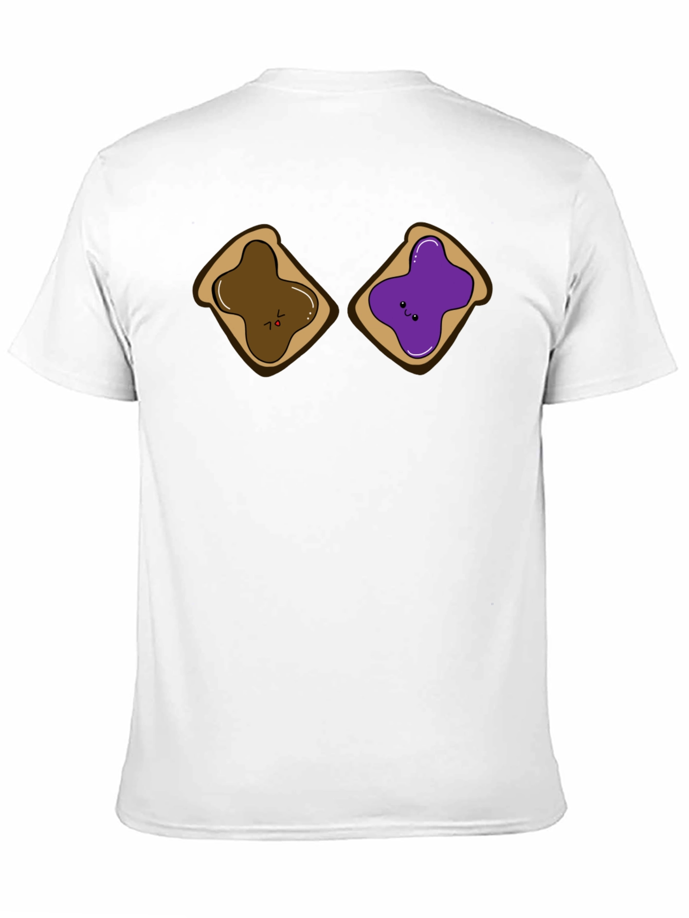 PB&J Sandwich Funny Graphic T-Shirt