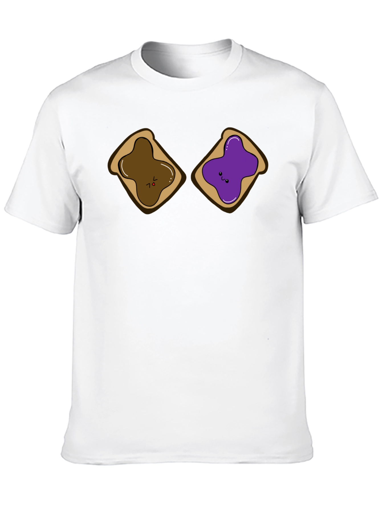 PB&J Sandwich Funny Graphic T-Shirt