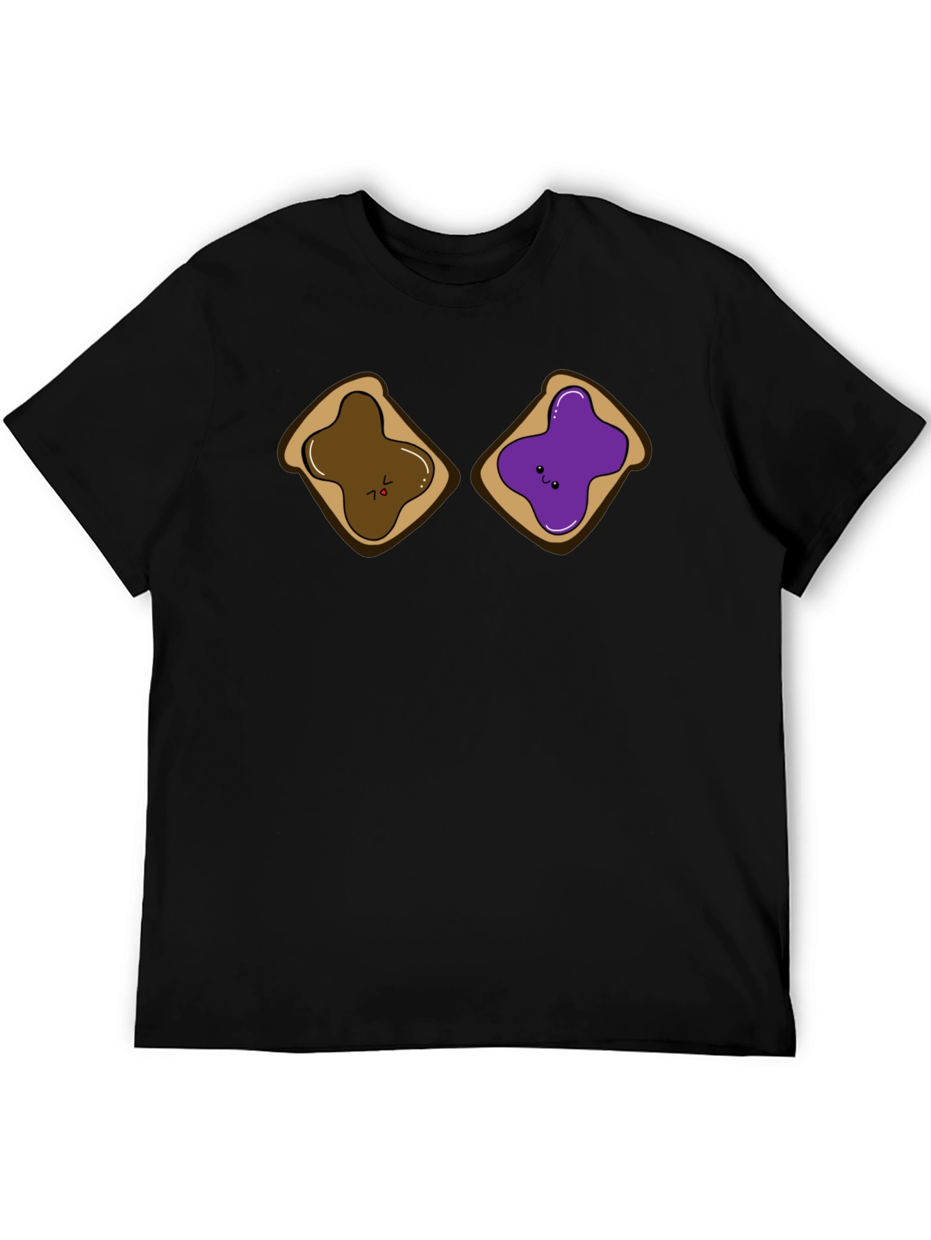PB&J Sandwich Funny Graphic T-Shirt
