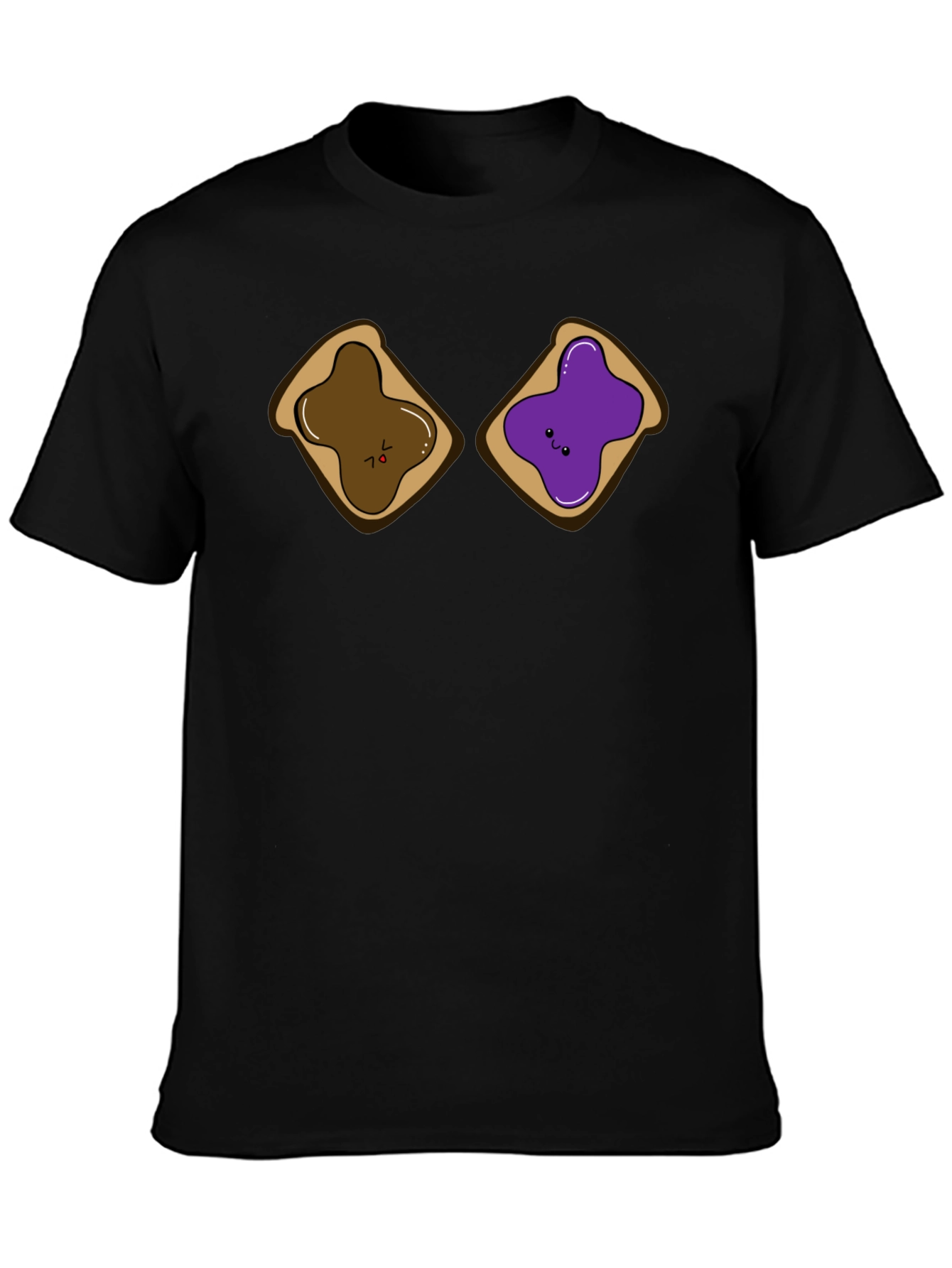 PB&J Sandwich Funny Graphic T-Shirt