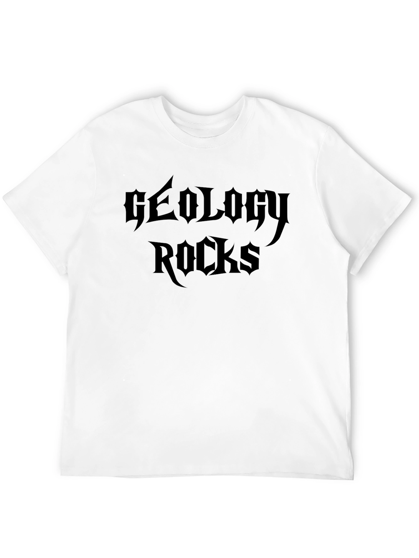 Geology Rocks Black Graphic Tee