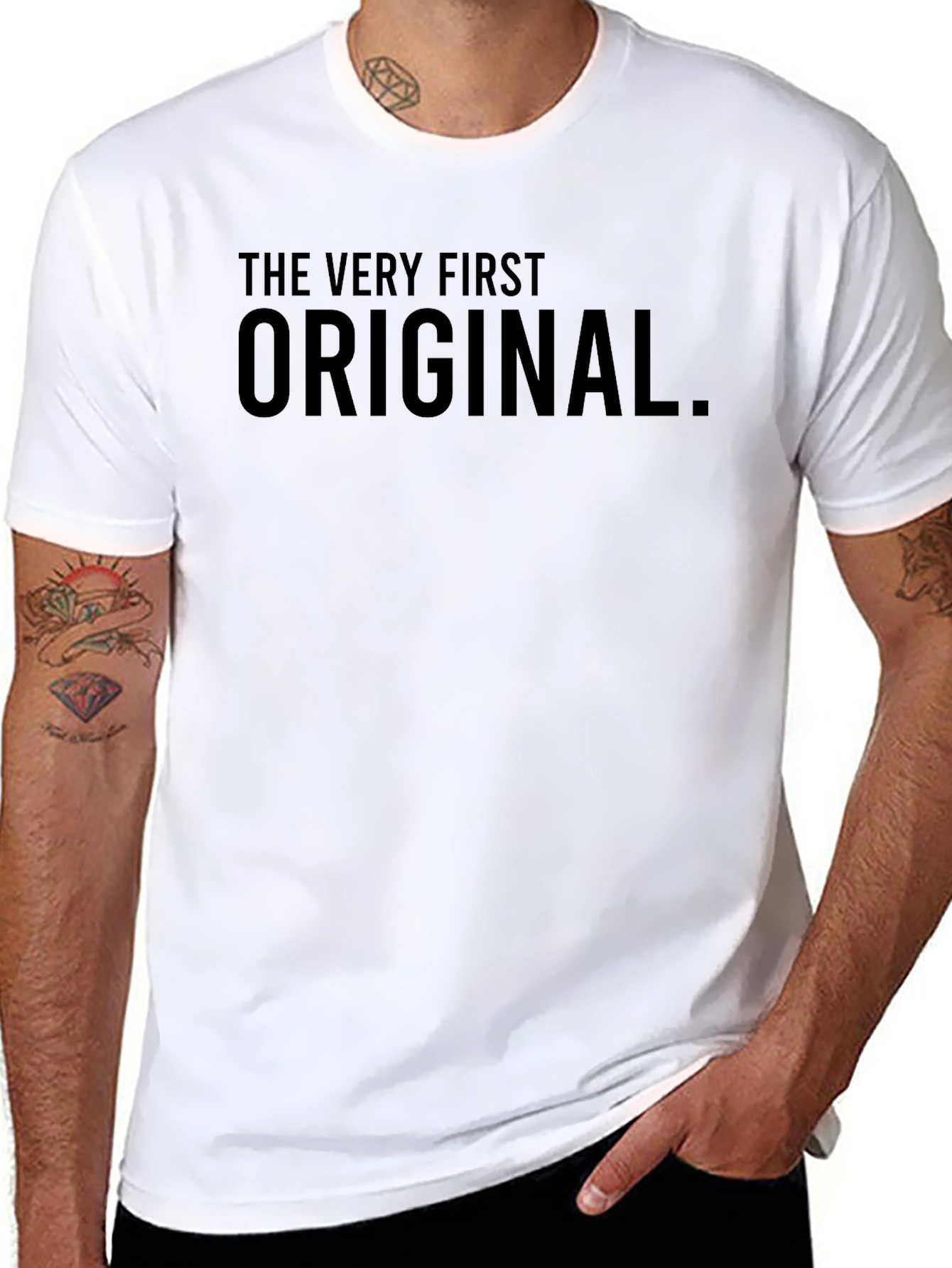 The Very First Original Black Graphic T-Shirt