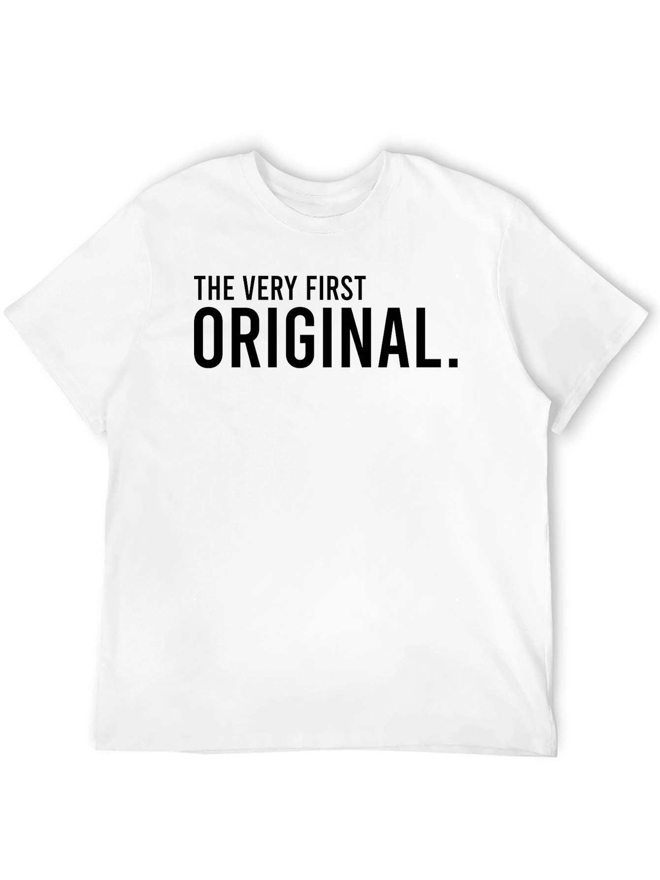 The Very First Original Black Graphic T-Shirt