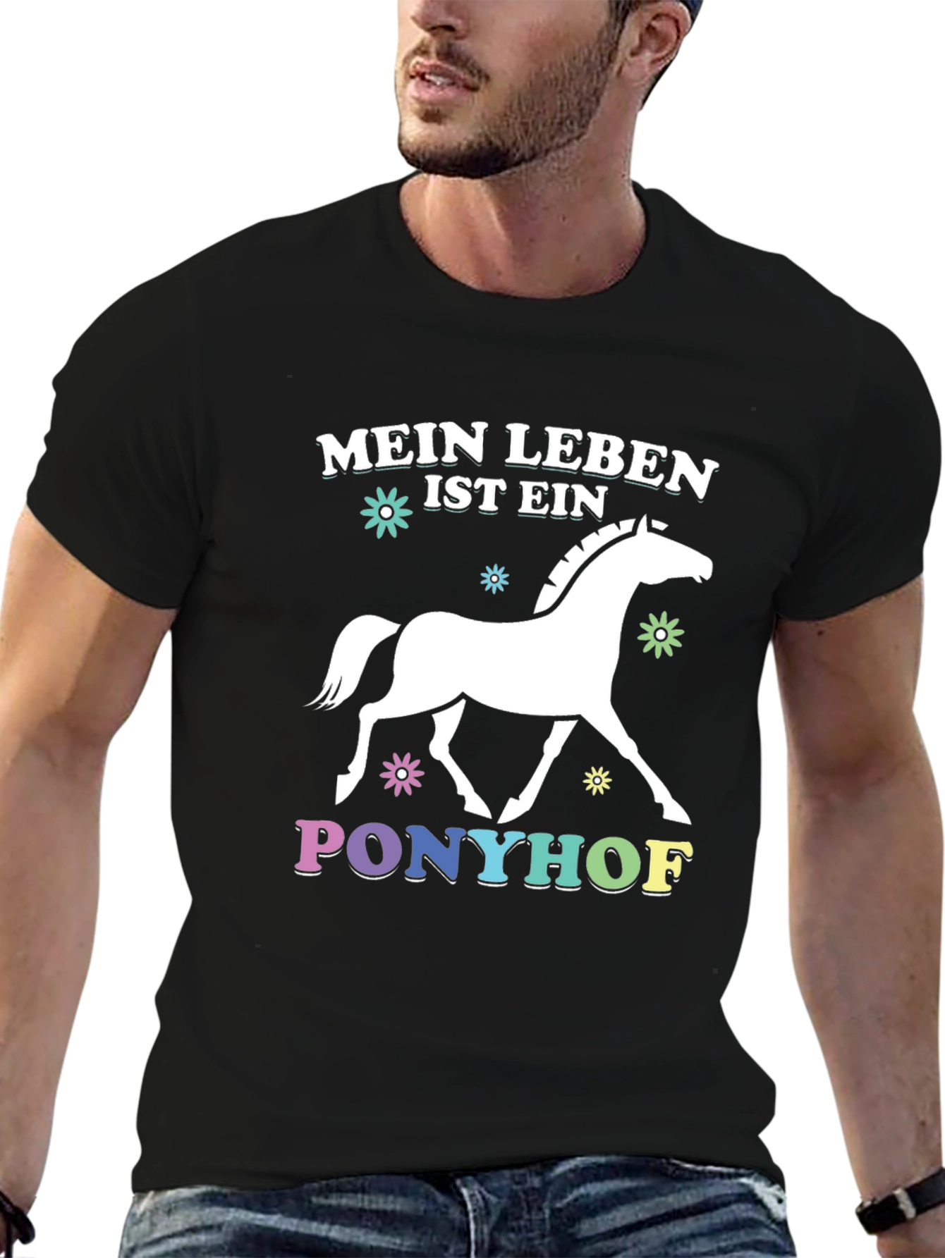 Mein Leben Ist Ein Ponyhof T-Shirt