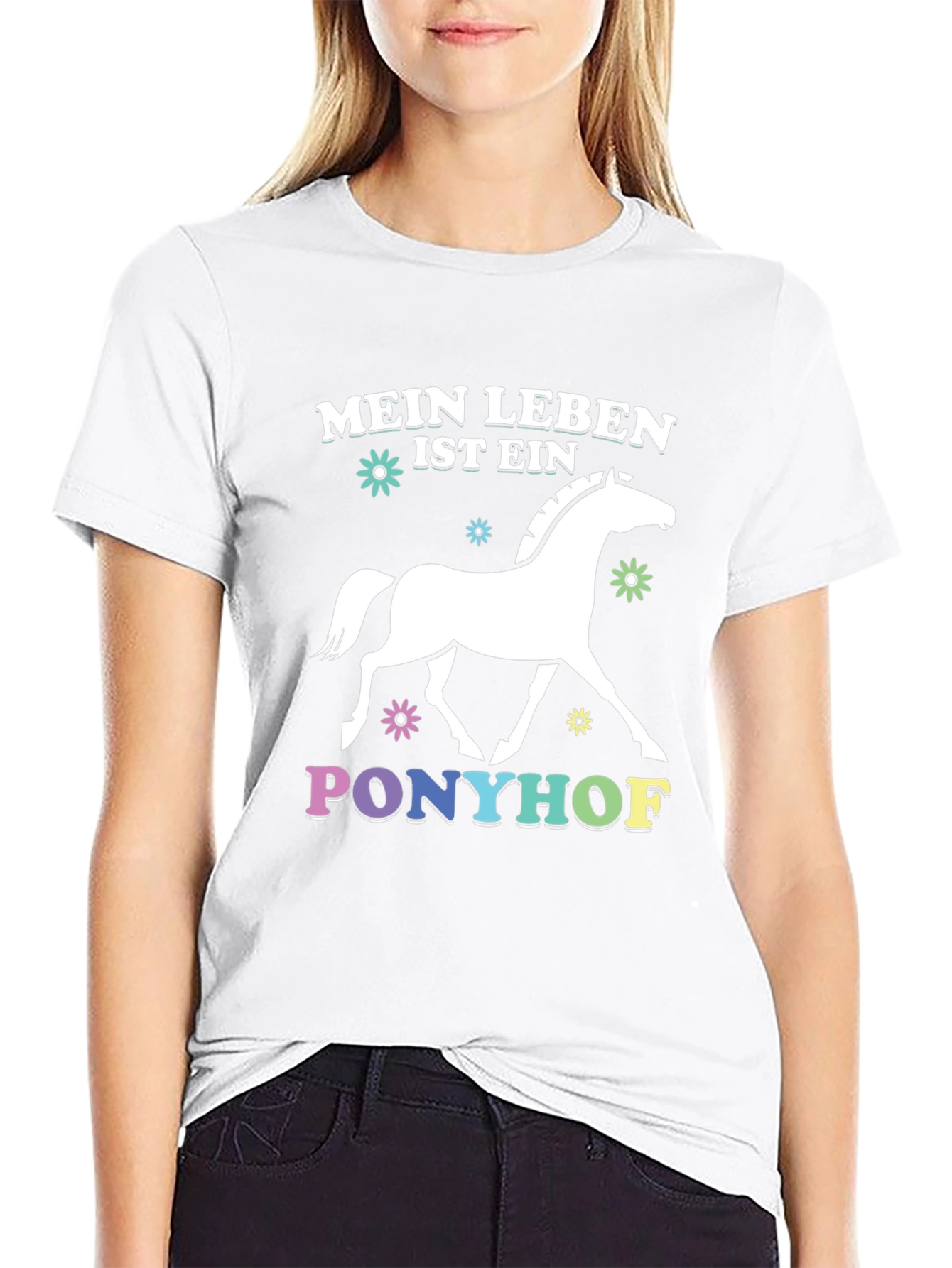Mein Leben Ist Ein Ponyhof T-Shirt